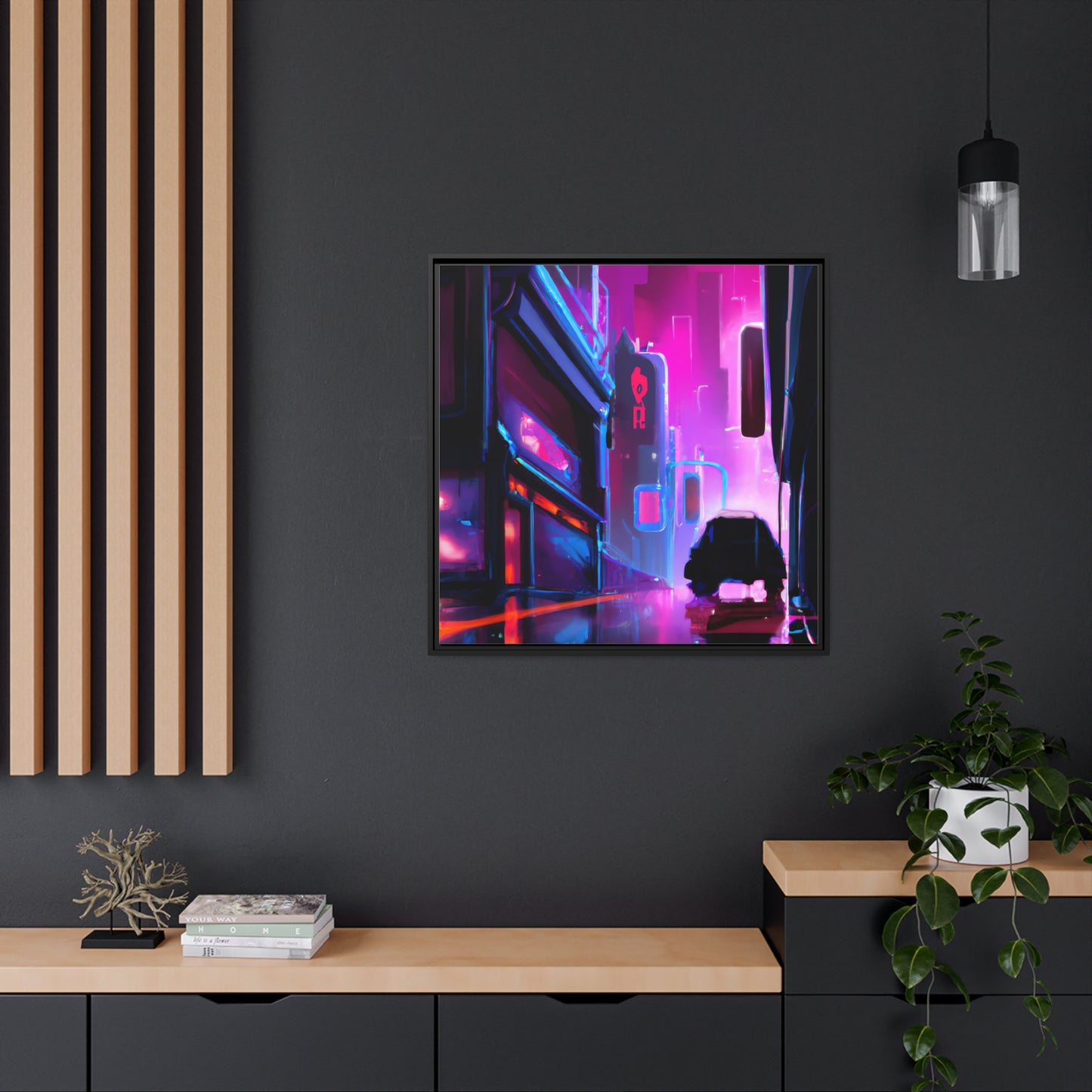 Ezra Moore - Framed Canvas