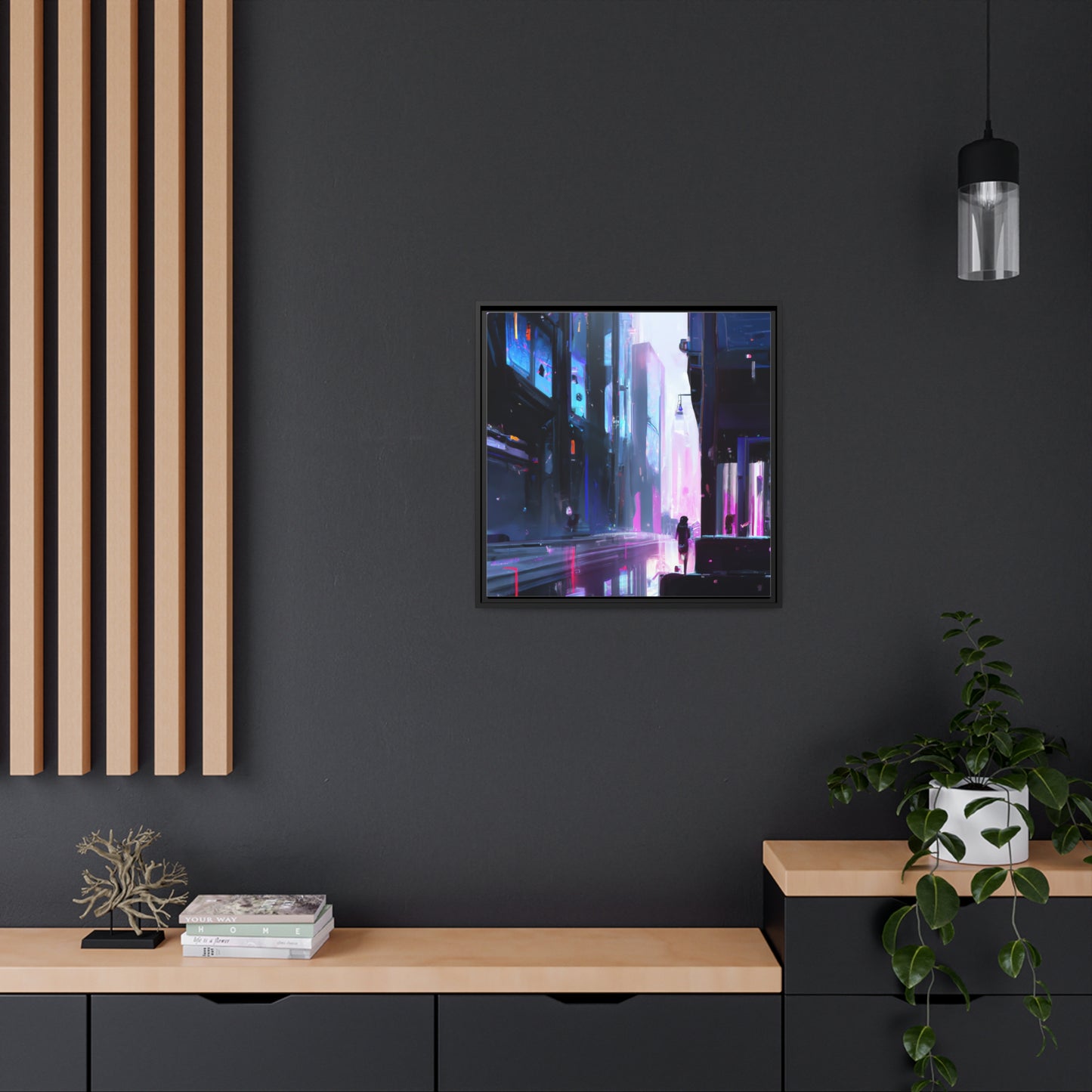 Alfreda Primrose – Gerahmte Leinwand