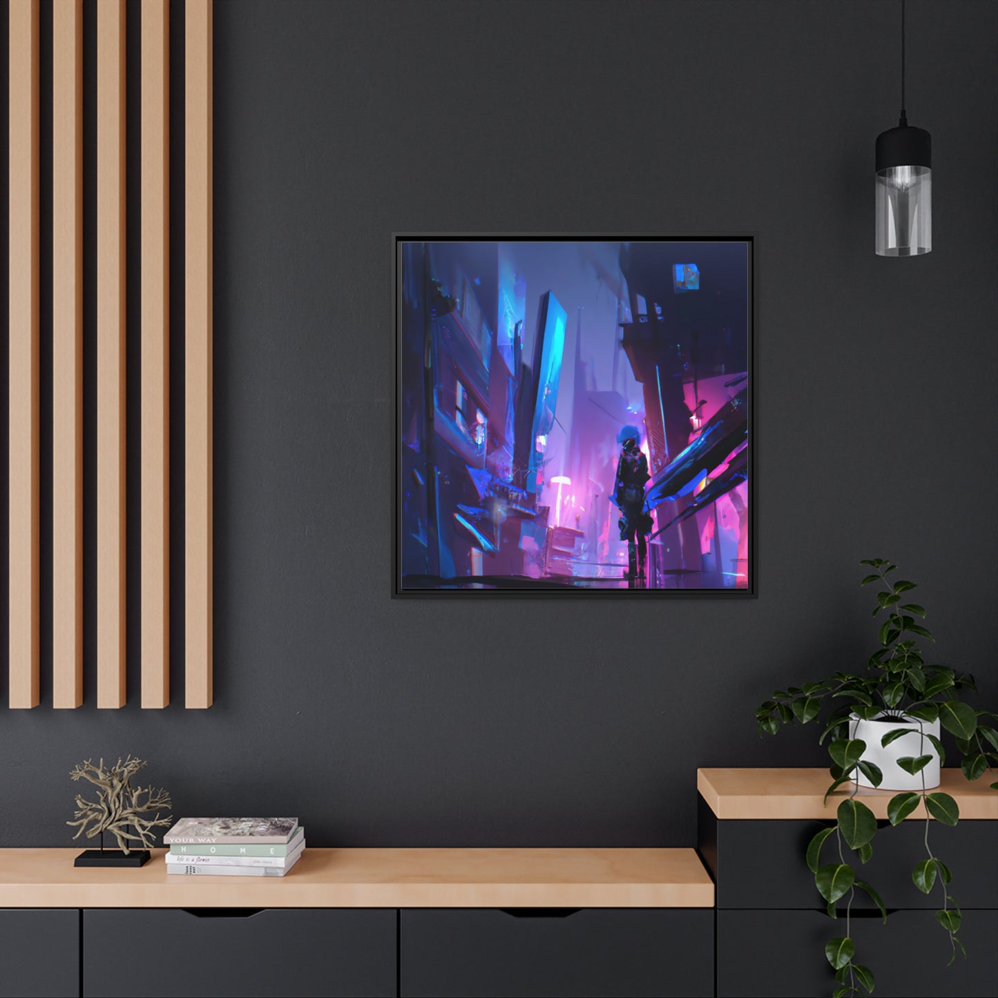 Alexander Blossoming – Gerahmte Leinwand