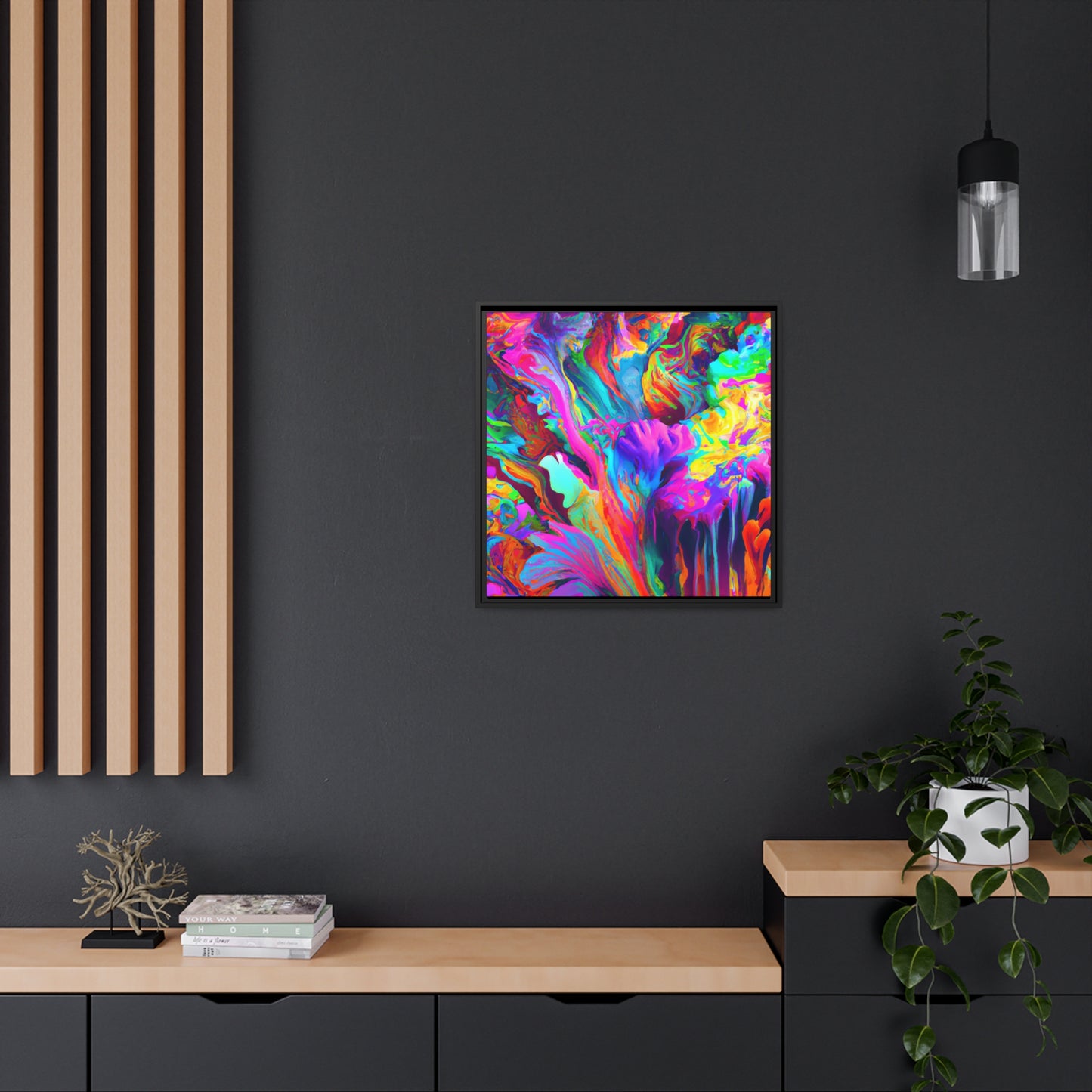 Claudia Desmarais - Framed Canvas