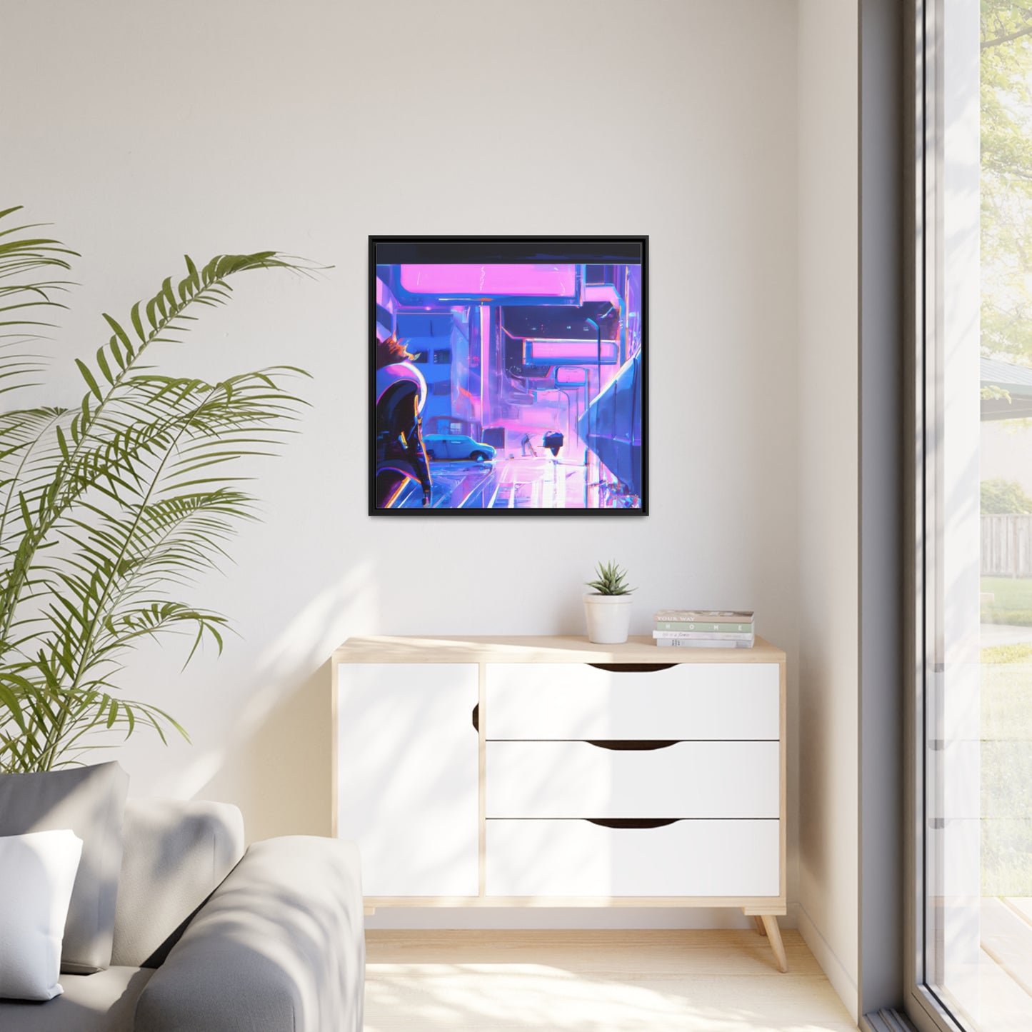 Oliver Masterson - Framed Canvas