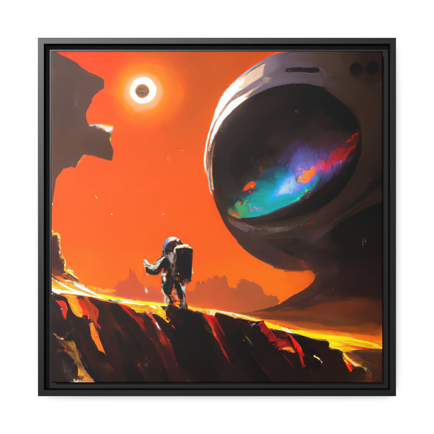 Elsie Whitman - Framed Canvas