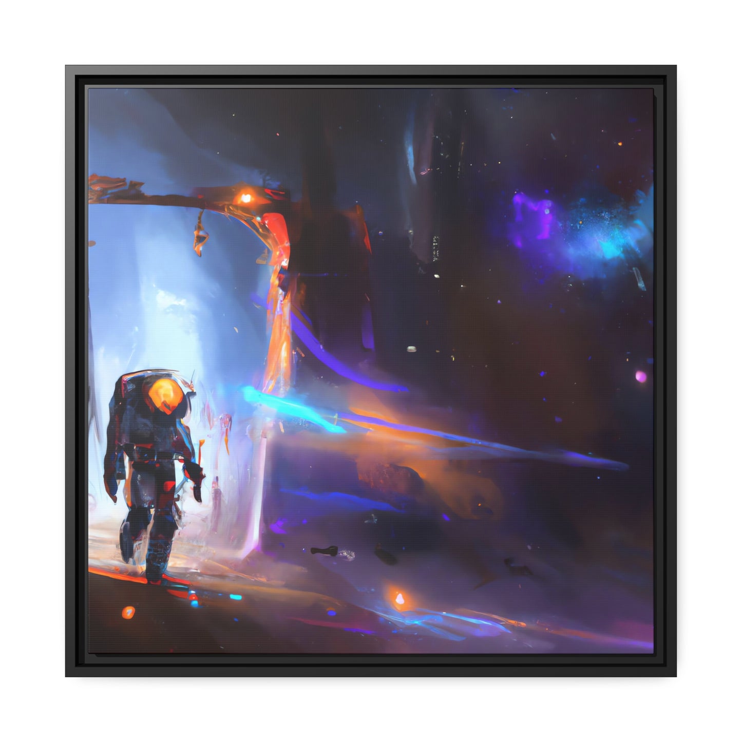 Maxwell Steele – Gerahmte Leinwand