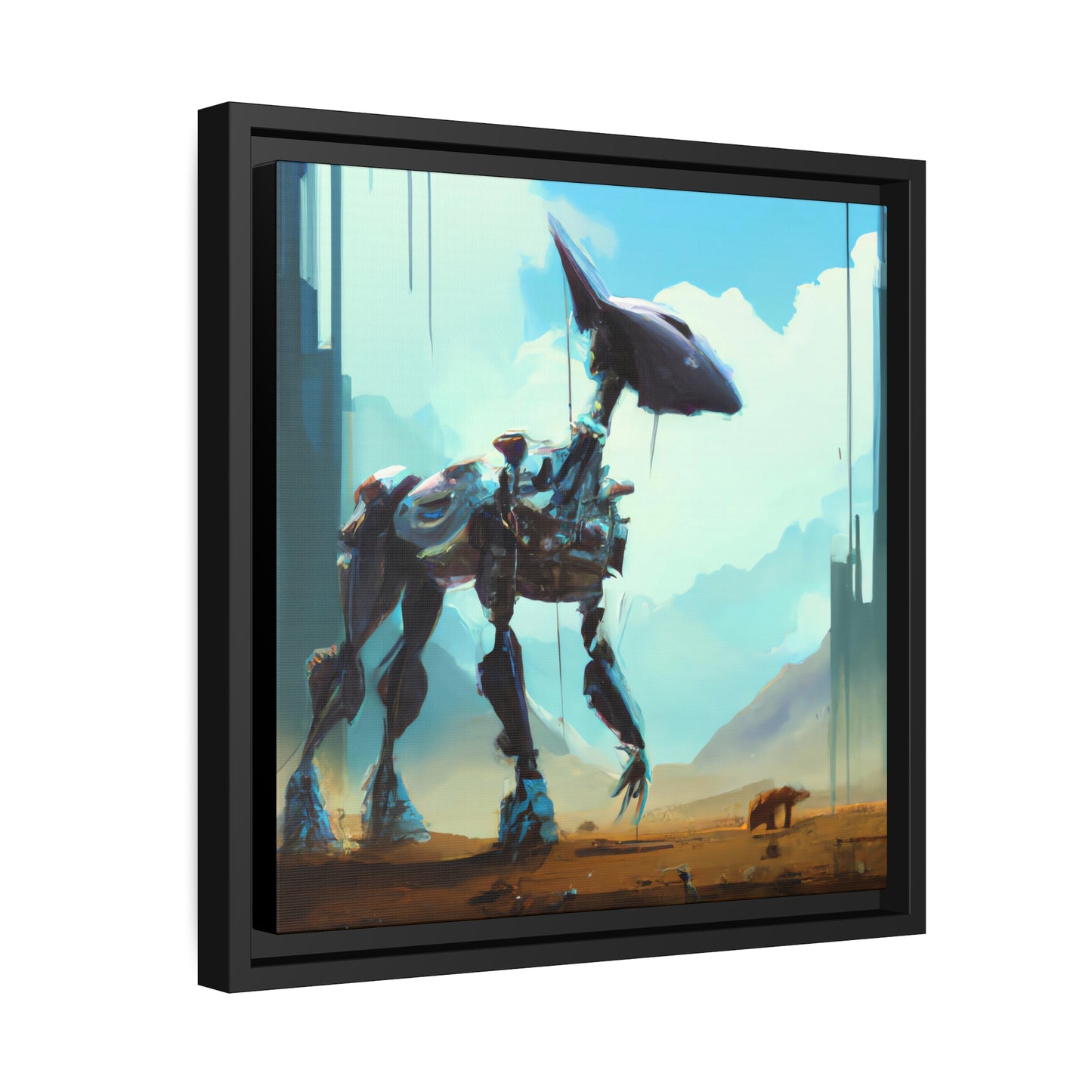 Solaris Phosphoriferous - Framed Canvas