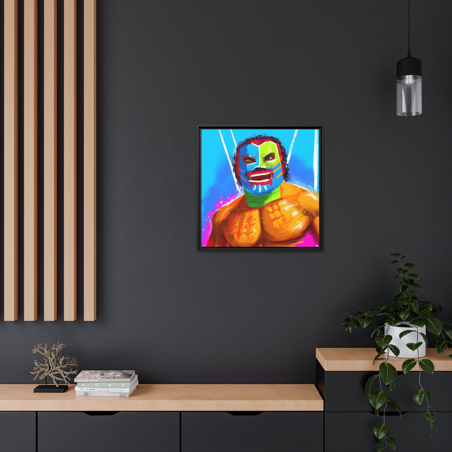 Juan Pablo Peleaz - Framed Canvas