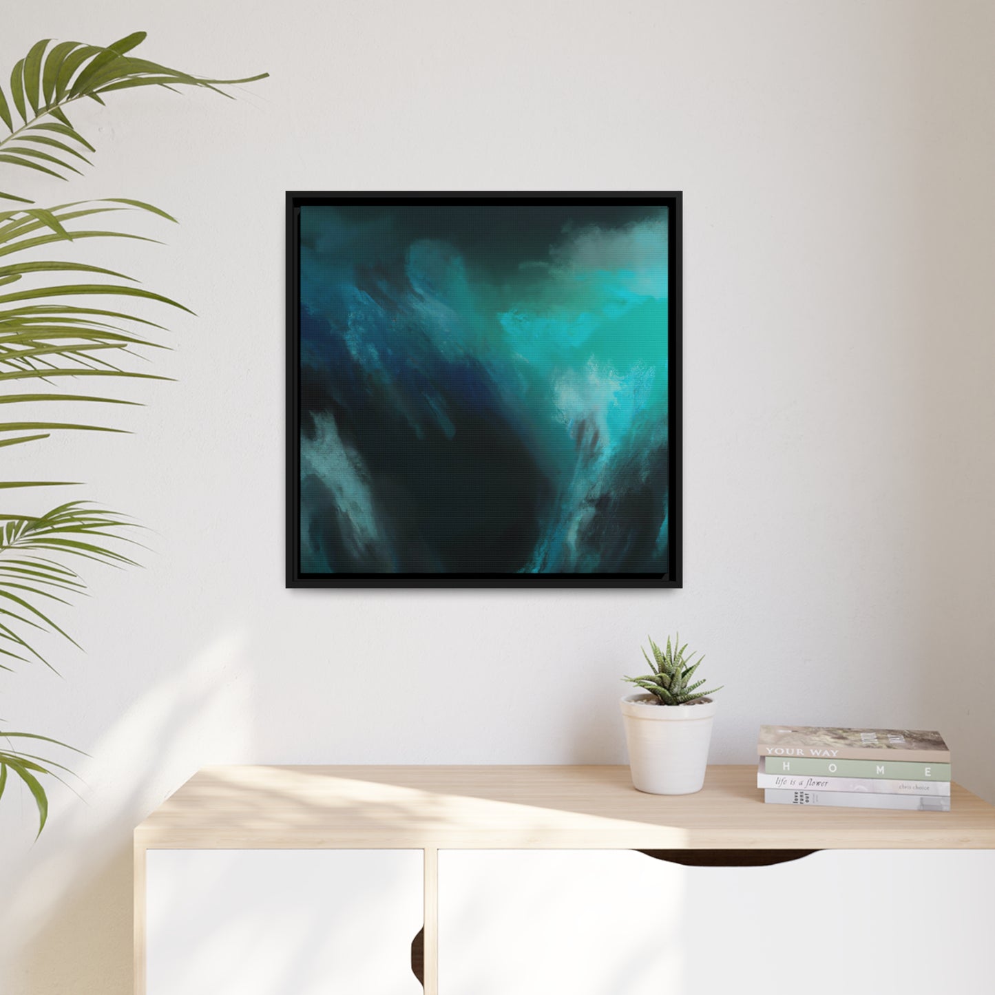 Edwardine Johnson – Gerahmte Leinwand