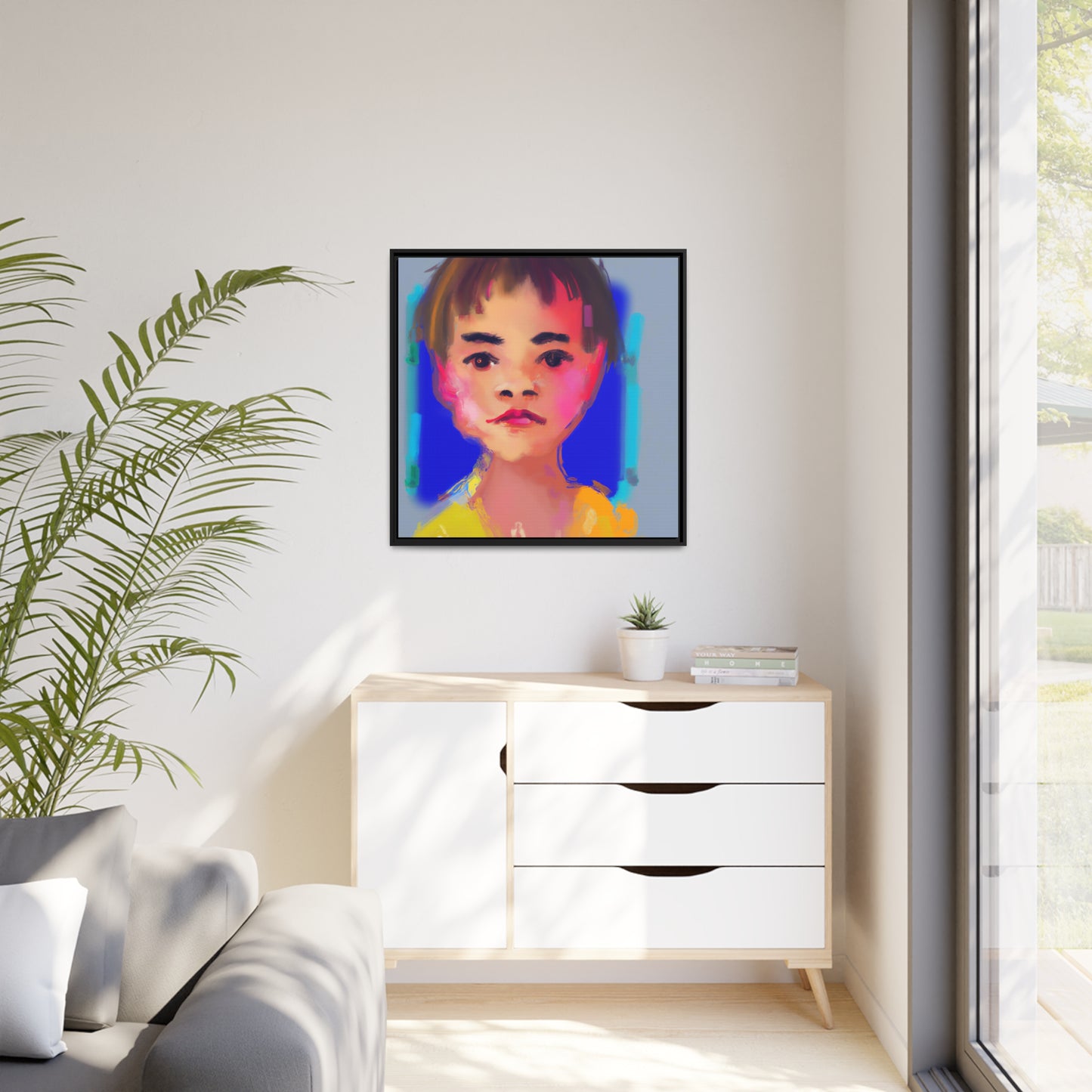 Jonathan Sparrowanson - Framed Canvas