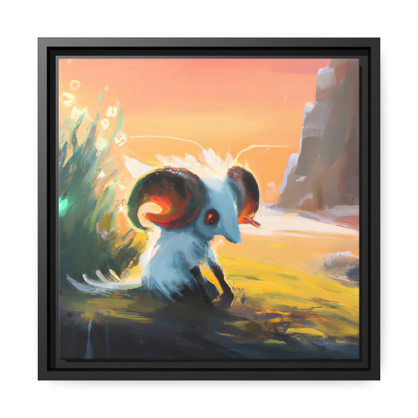 Augustine Lefevre - Framed Canvas