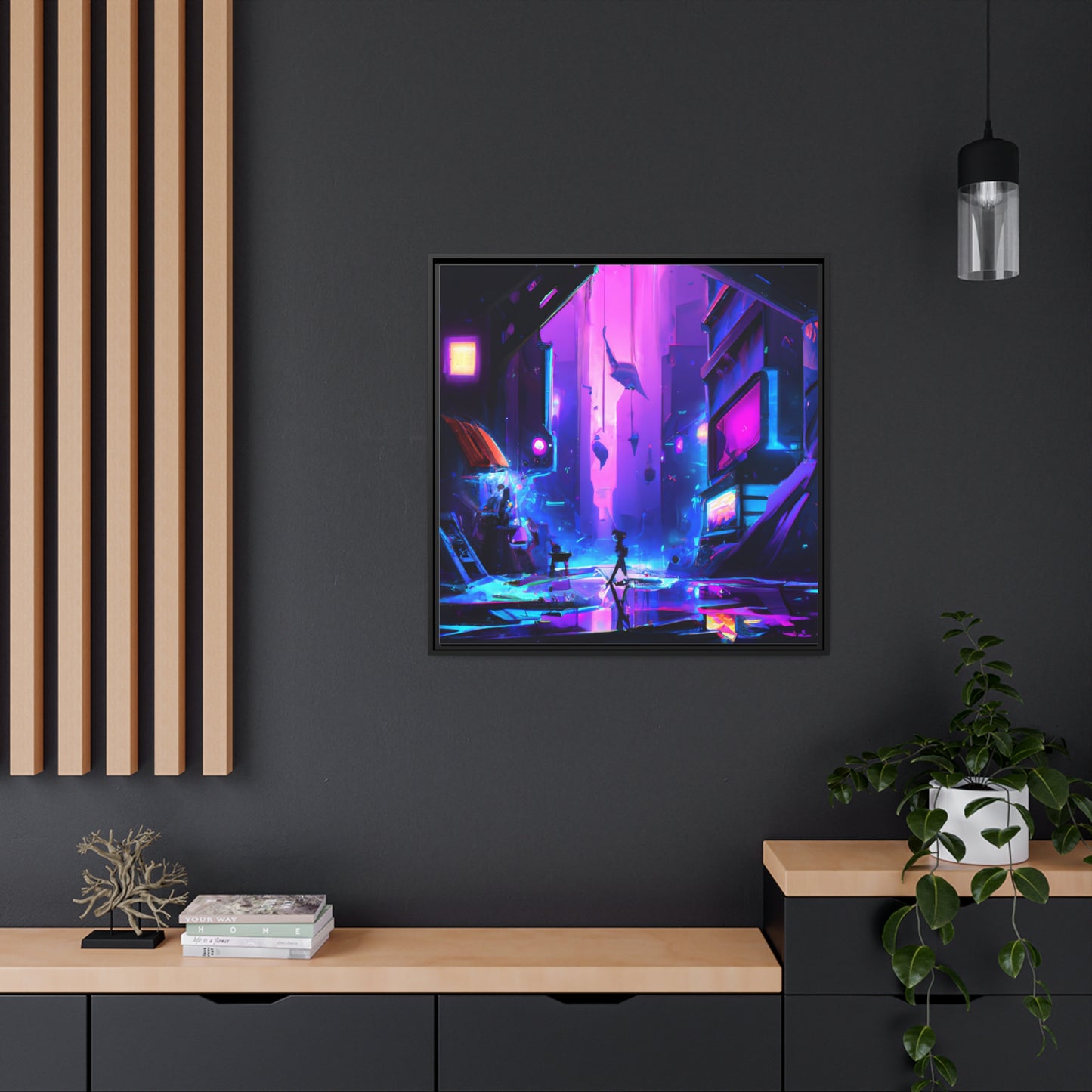 Harrison Abbington - Framed Canvas