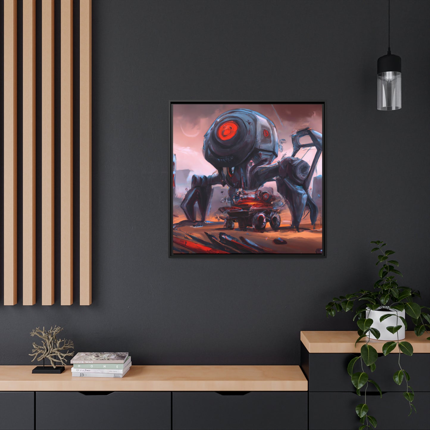 Helmina von Böschenstöcken - Framed Canvas
