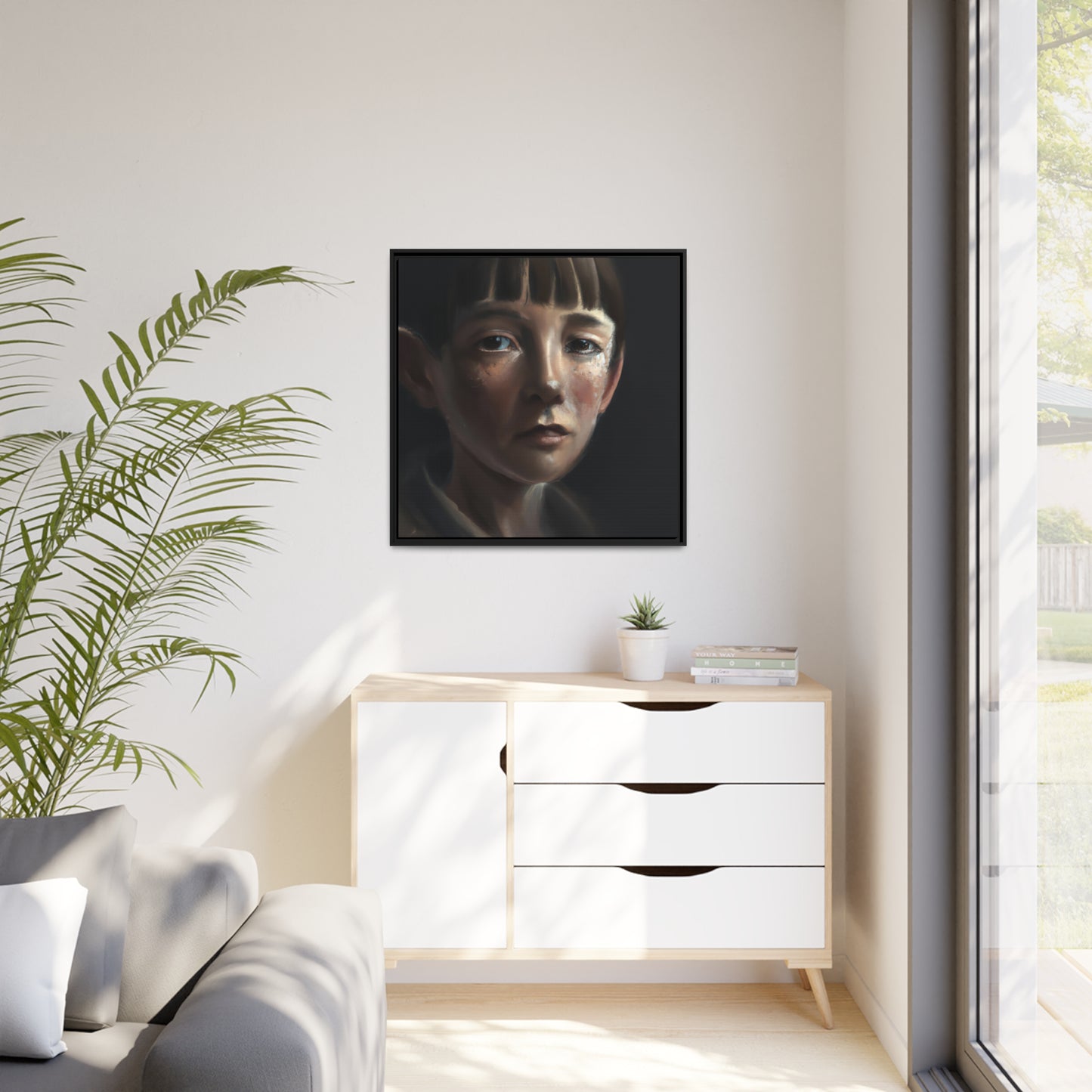 Albertina Robards - Framed Canvas