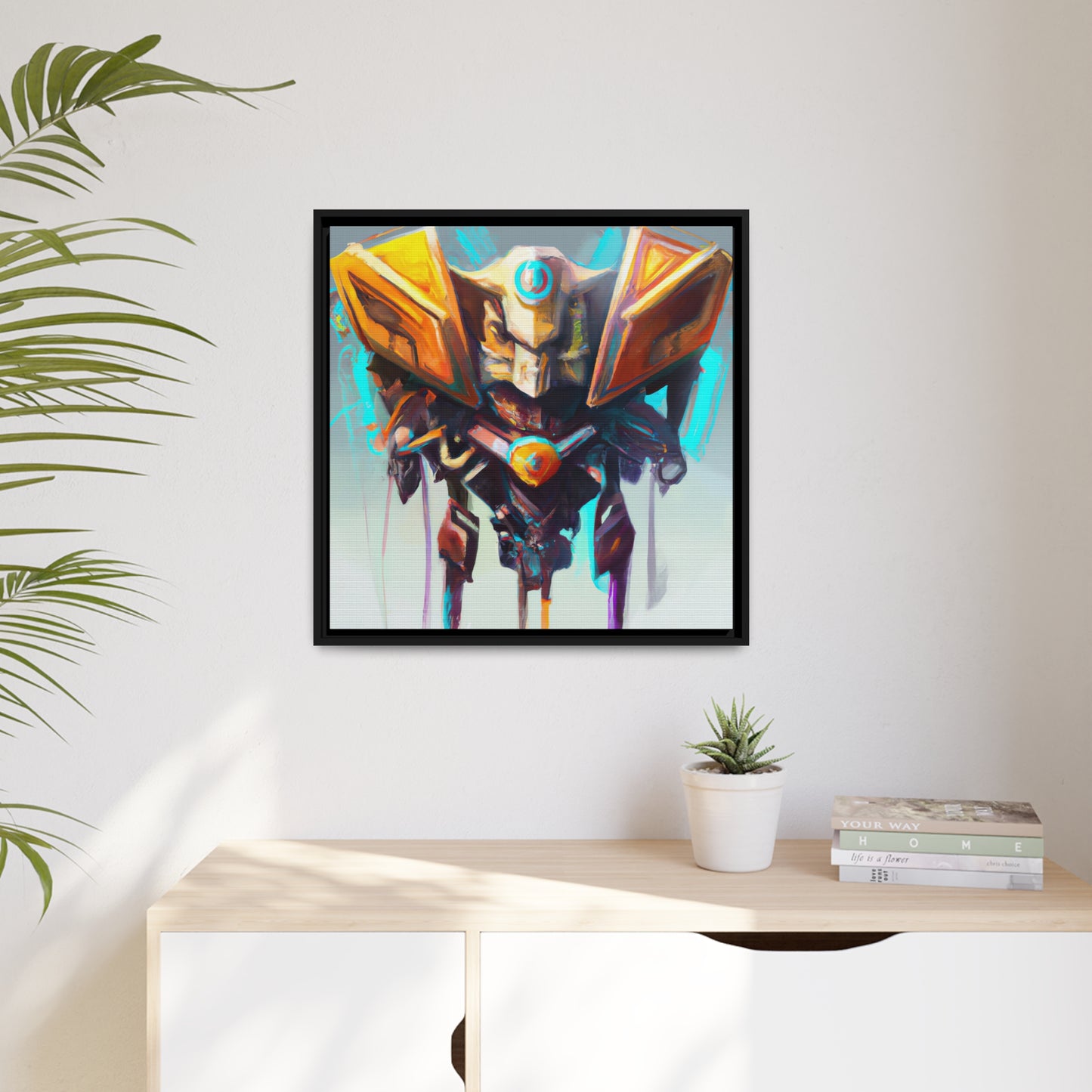 Valeira Everleaf - Framed Canvas