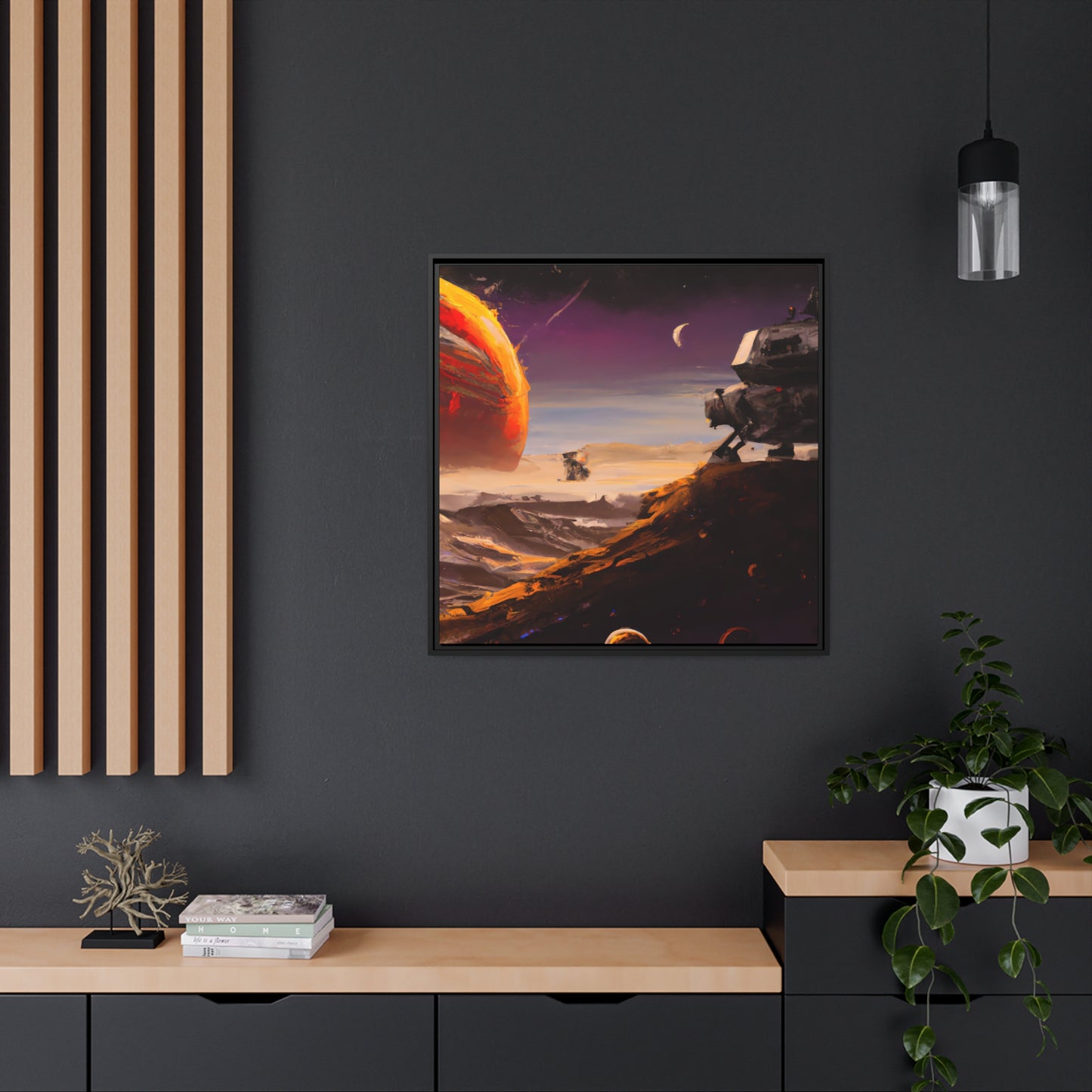 Adelaide Montague - Framed Canvas