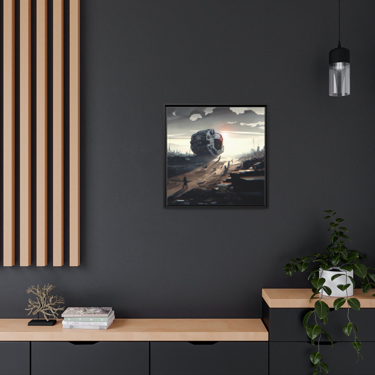 Casper Moreau - Framed Canvas