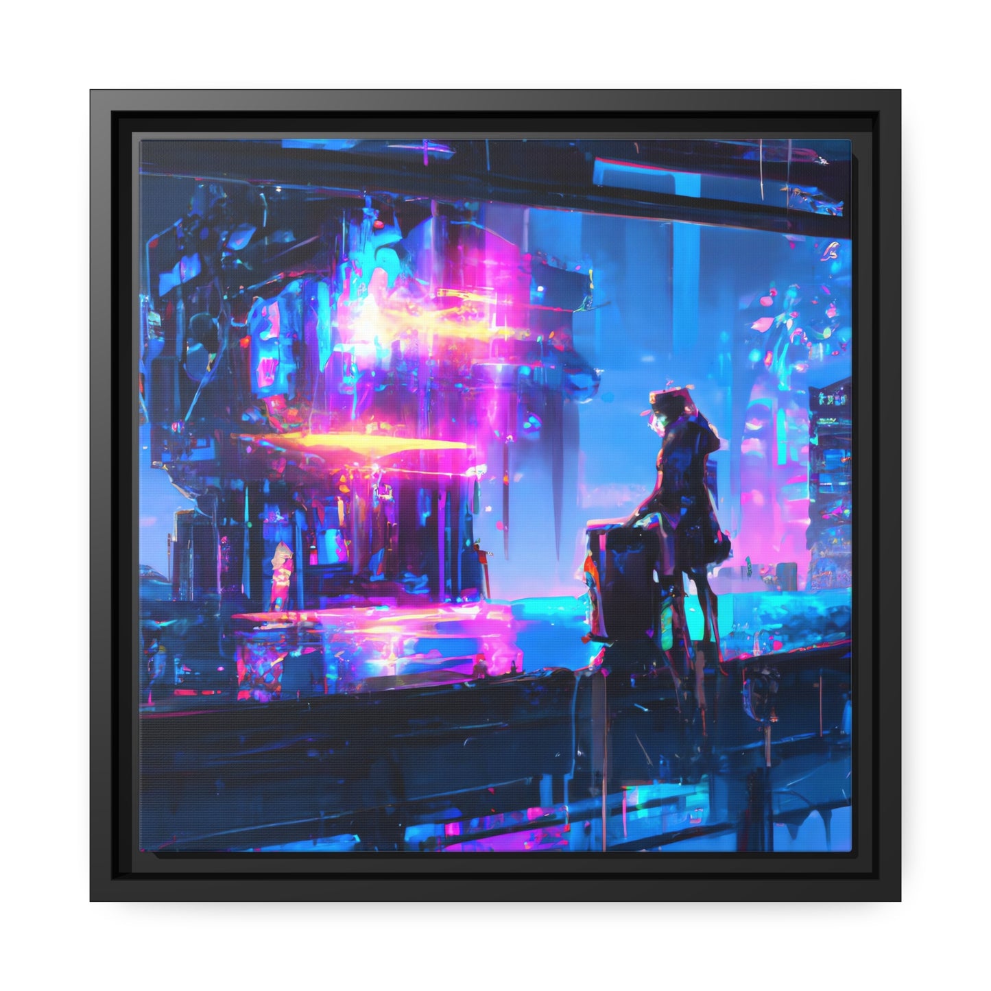 Joan Bennet – Gerahmte Leinwand