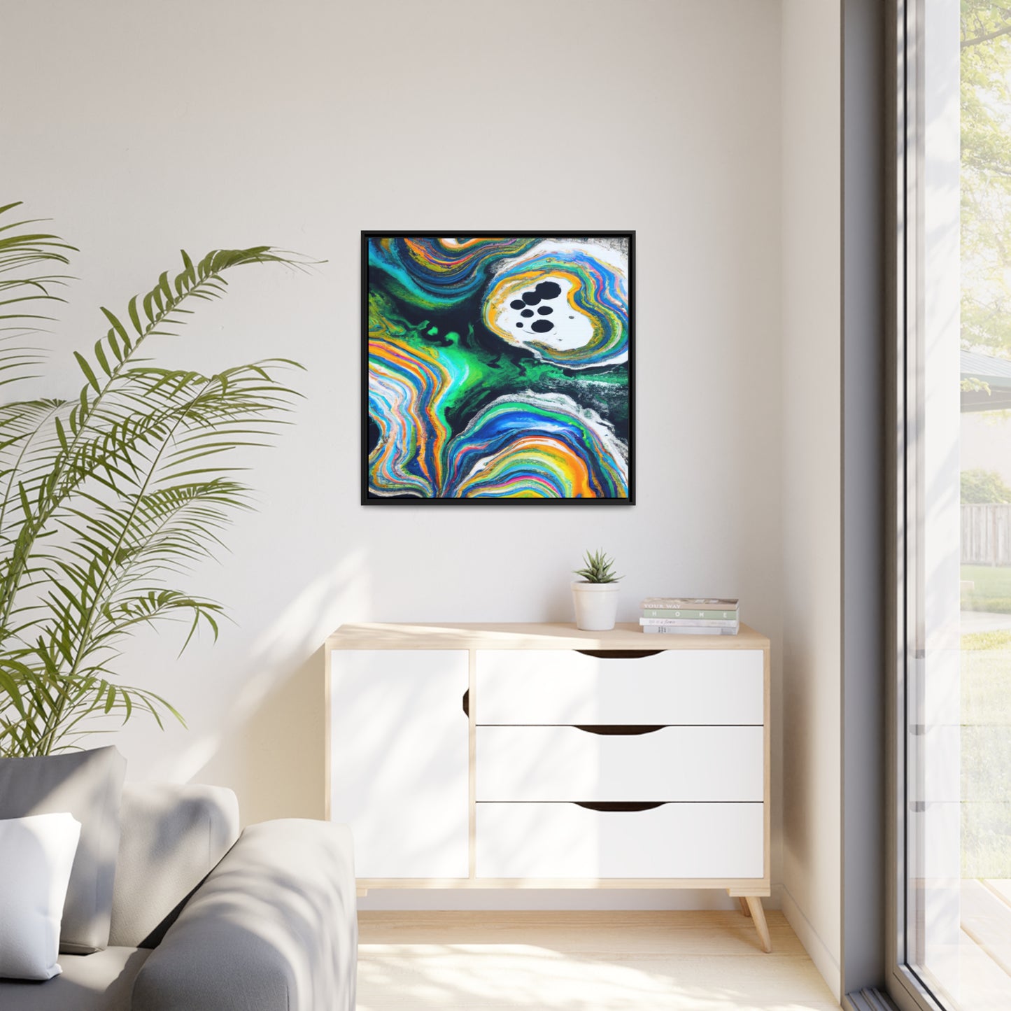 Hannah Prescott - Framed Canvas