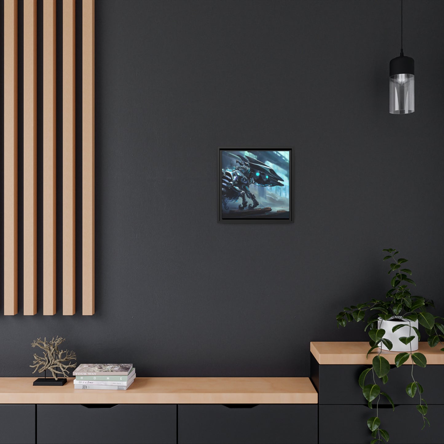 Solir Remé - Framed Canvas