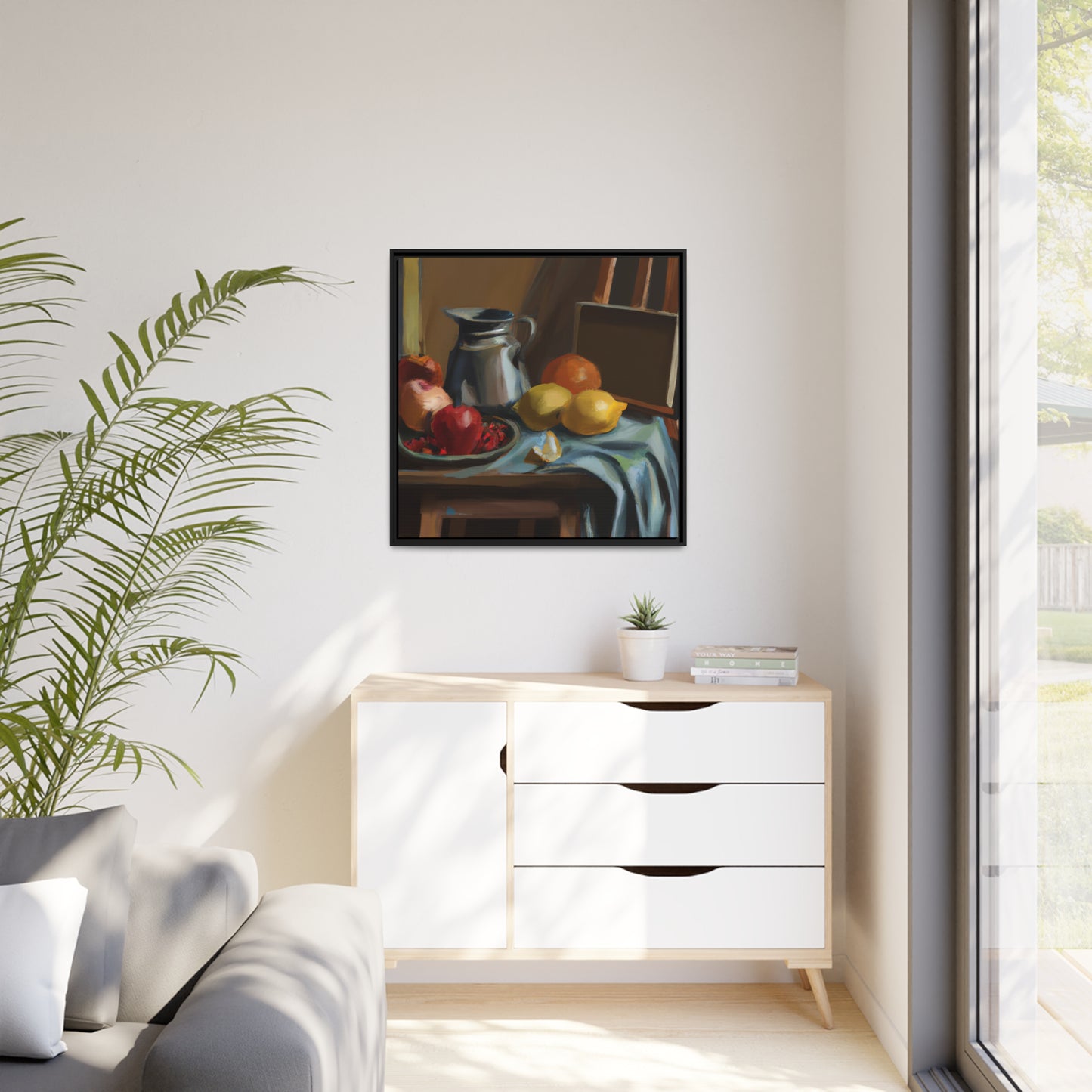 Hilda de Montfort - Framed Canvas