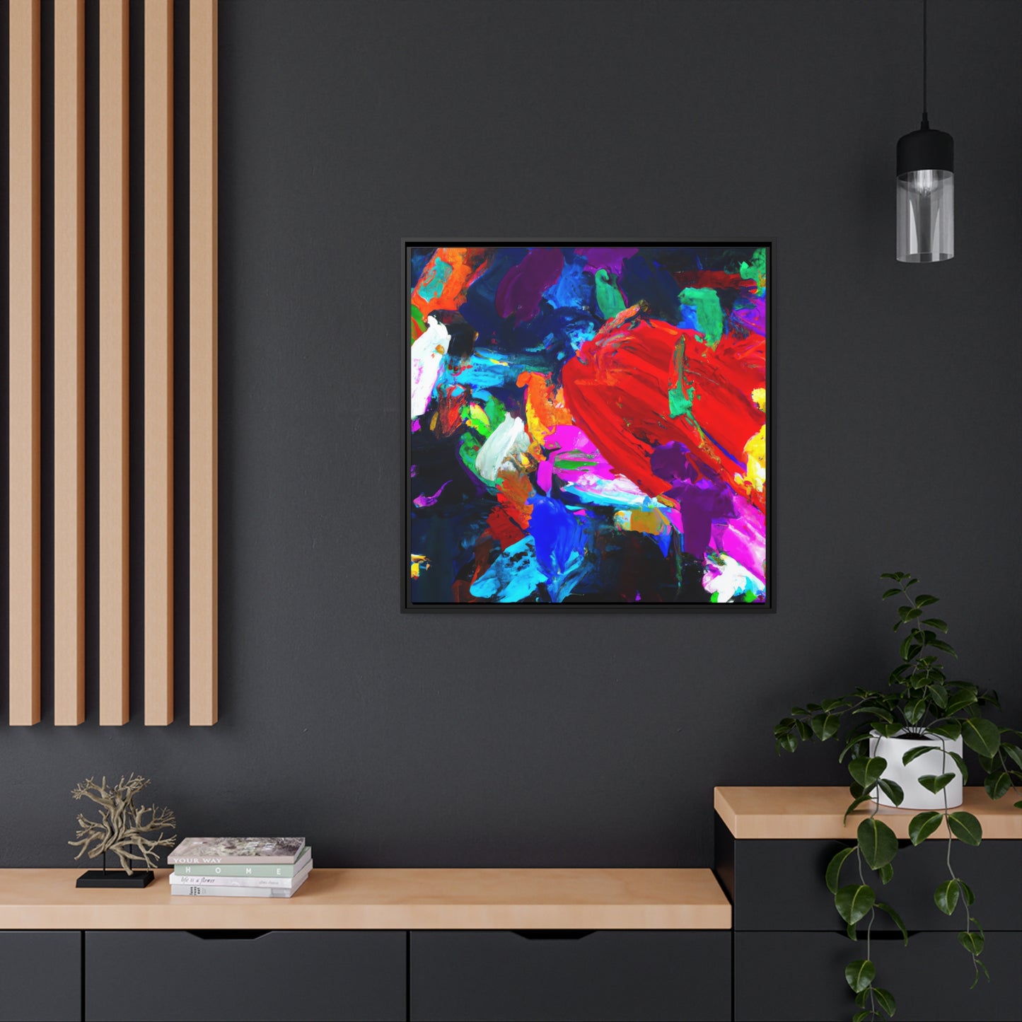 Andreas De Luca - Framed Canvas