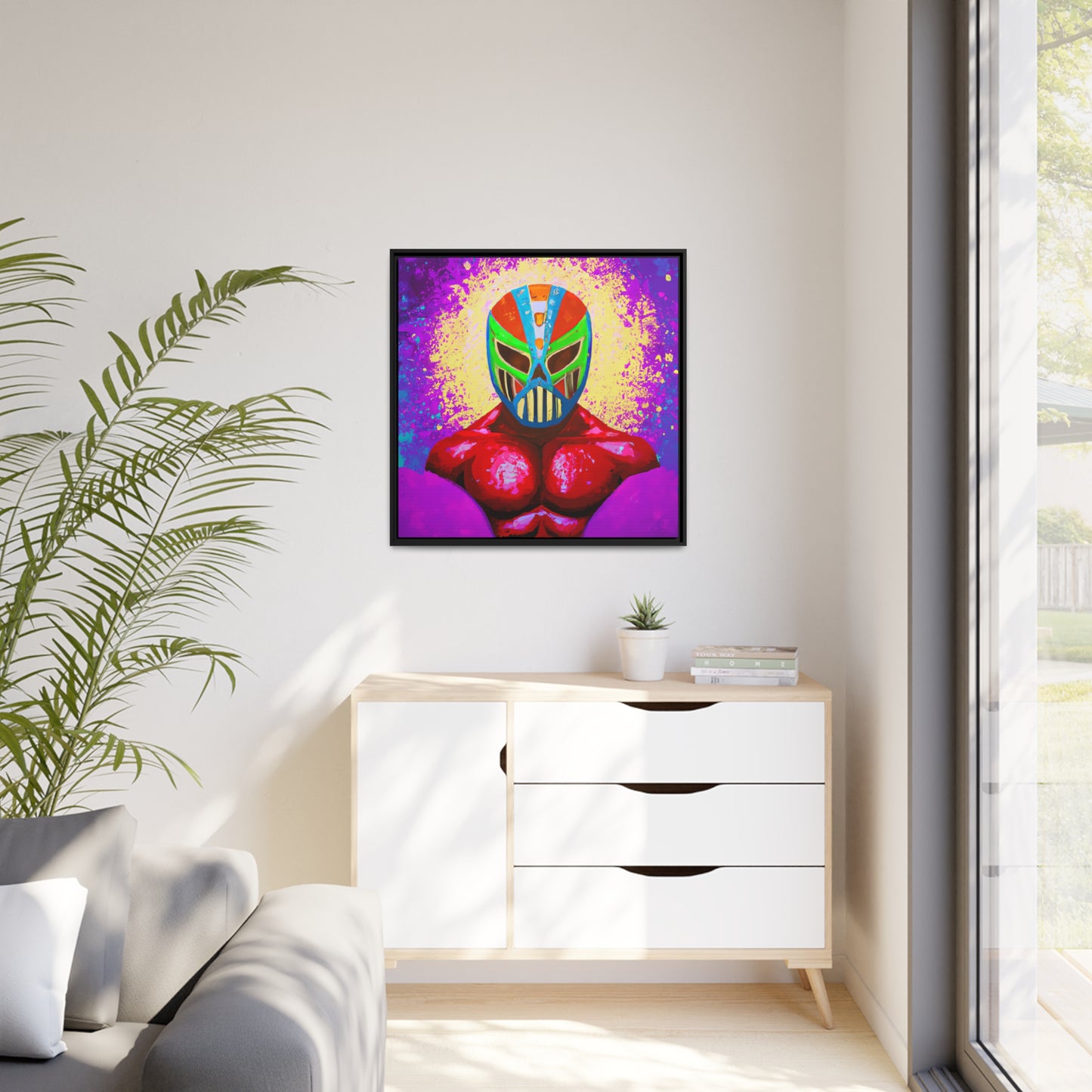 Miguel Salais - Framed Canvas