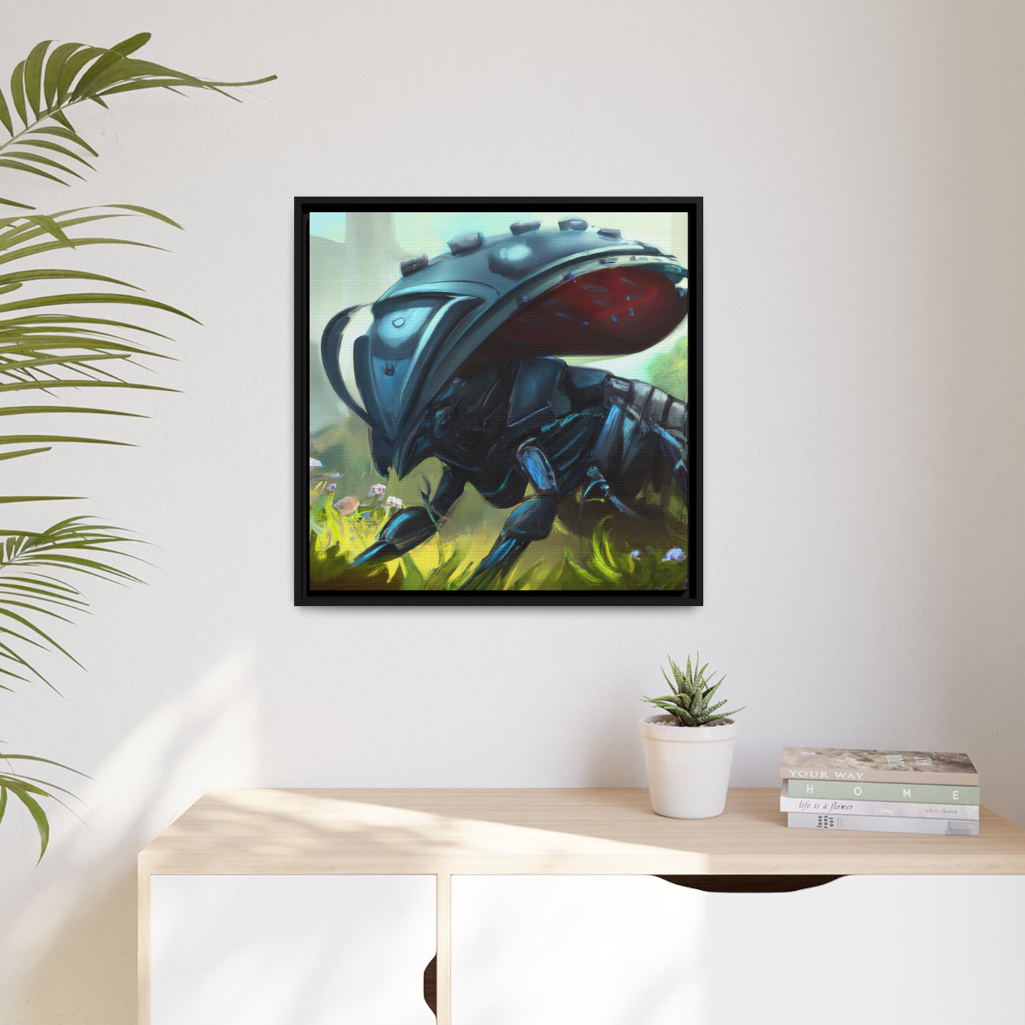 Artemisia Shine - Framed Canvas