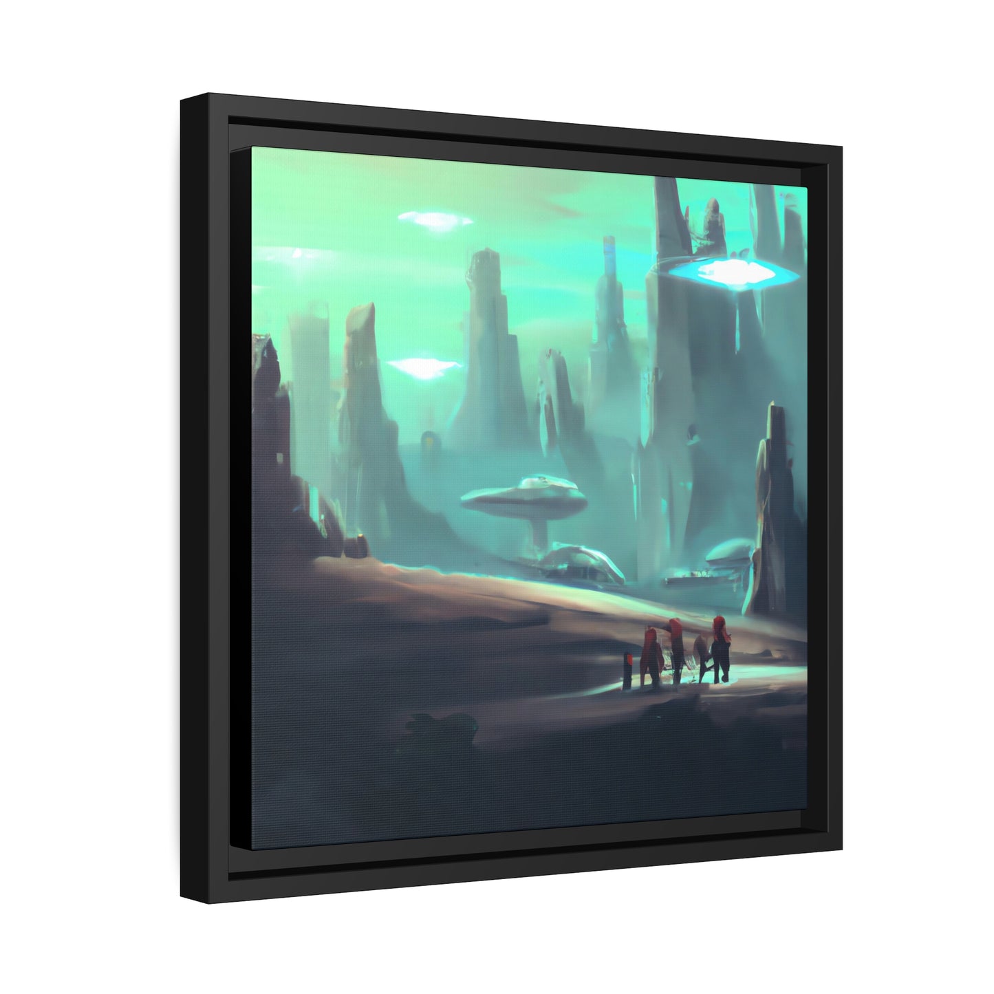 Augustus Rembrandt - Framed Canvas