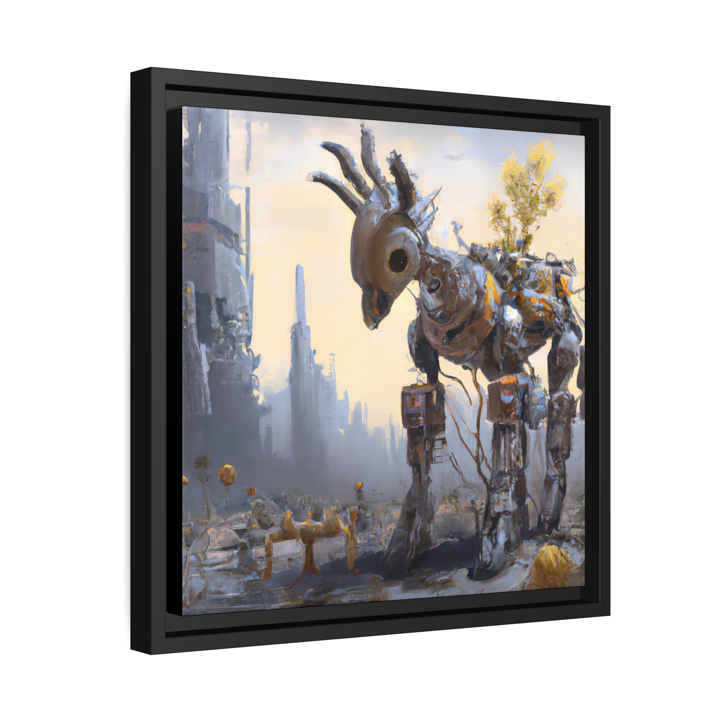 Aurancius Creasence - Framed Canvas