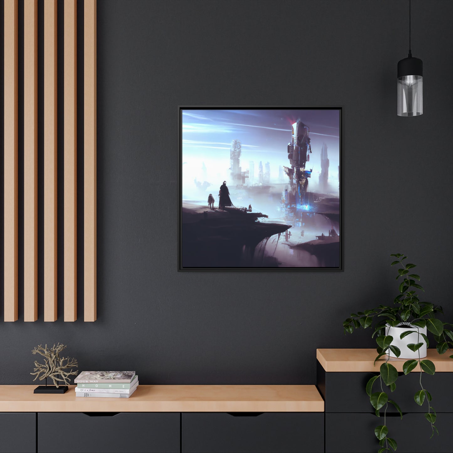 Gideon Stoakes - Framed Canvas