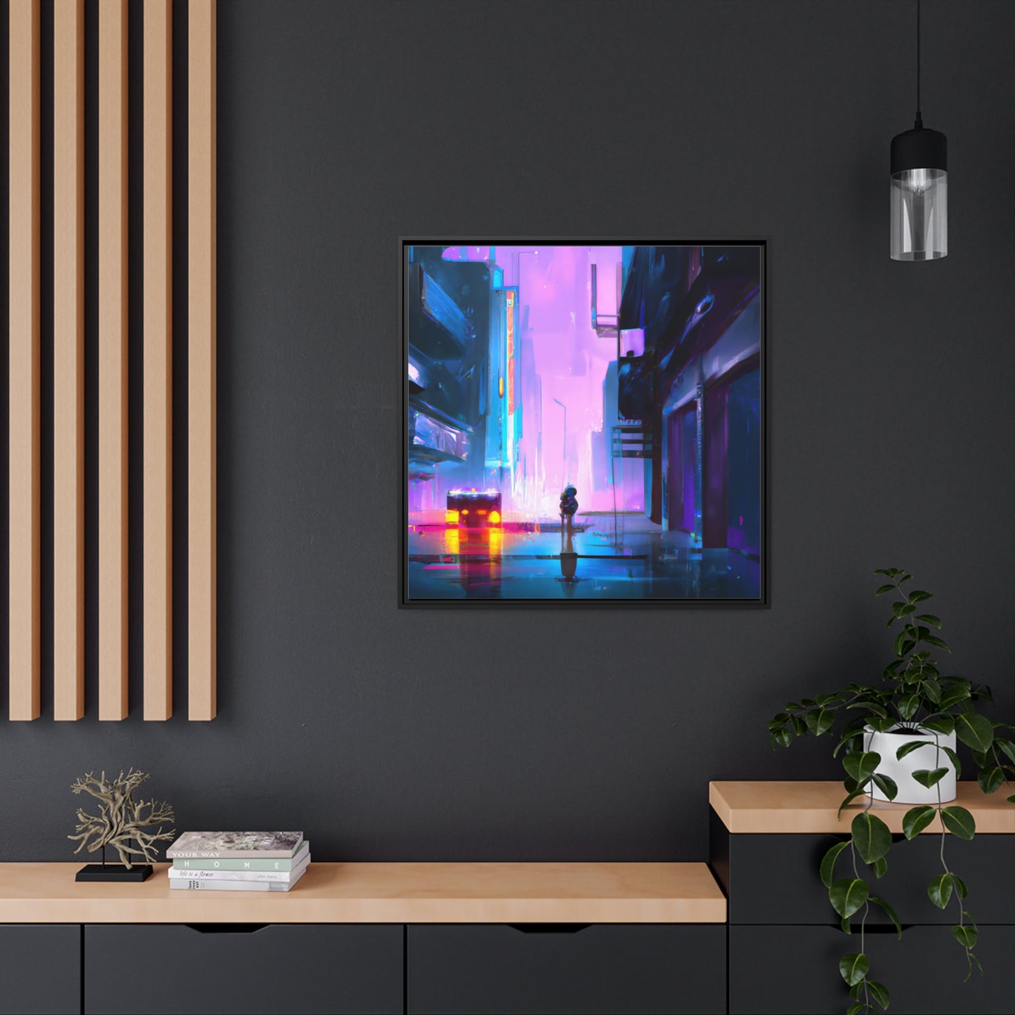 Frederico Montesinni - Framed Canvas