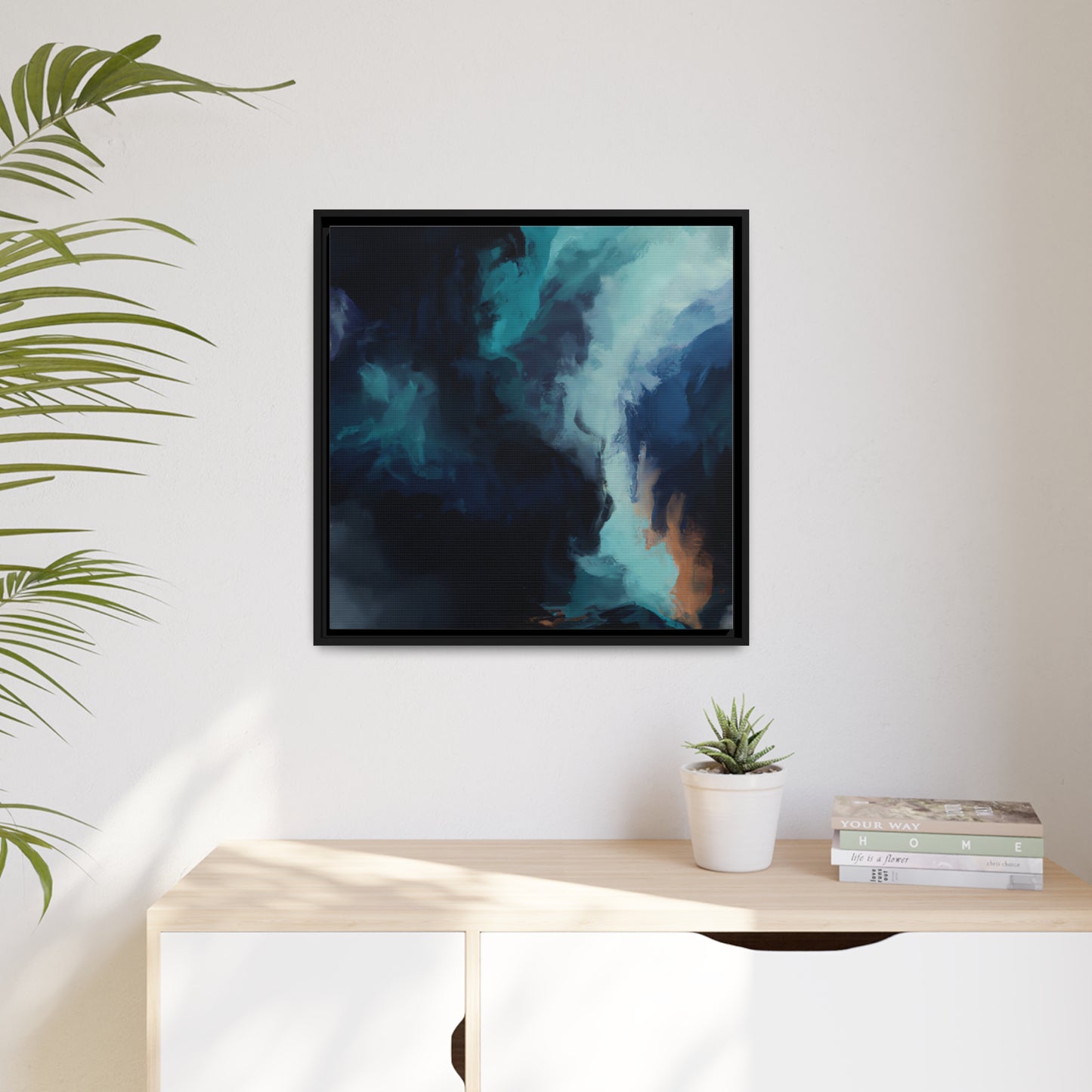 Marie-Claire de Montigny – Gerahmte Leinwand