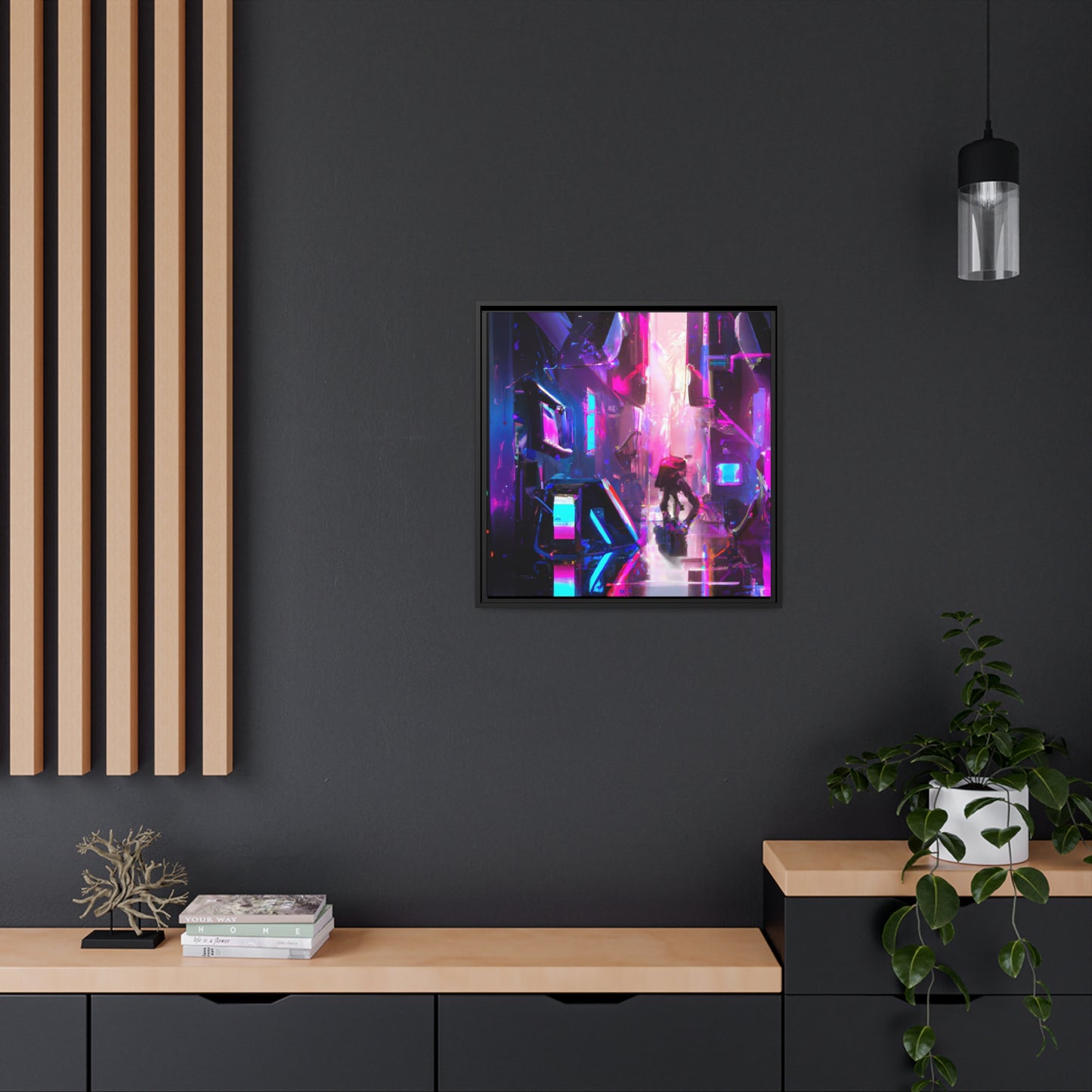 Harrison Mollins – Gerahmte Leinwand