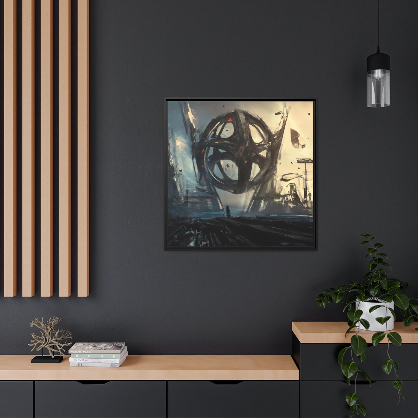 Jonathan Astor - Framed Canvas