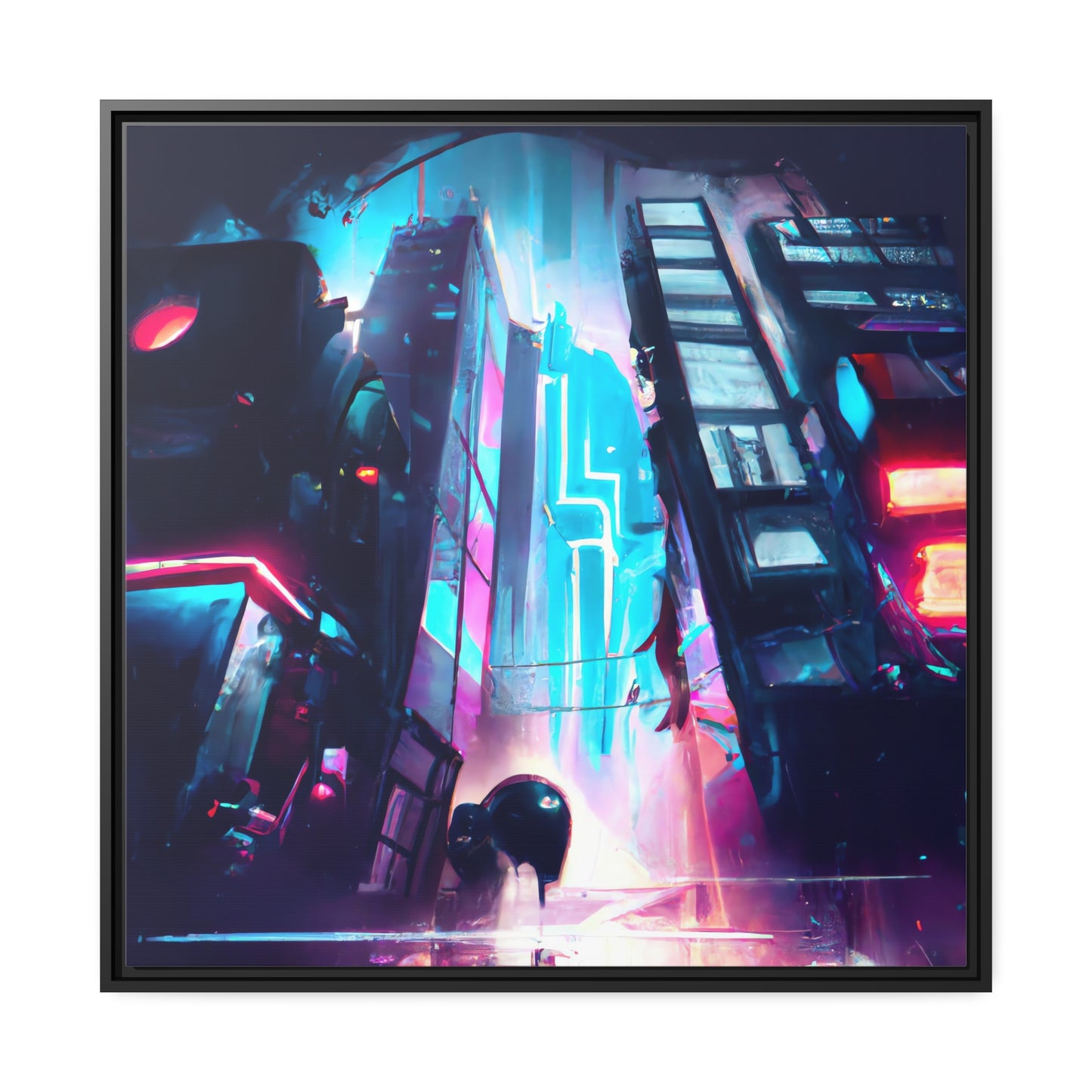 Edward Turner – Gerahmte Leinwand