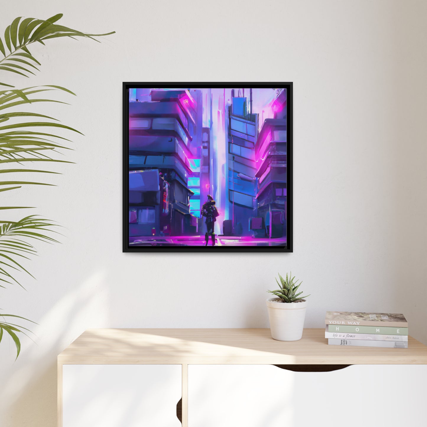 Hester de Lafayette – Gerahmte Leinwand