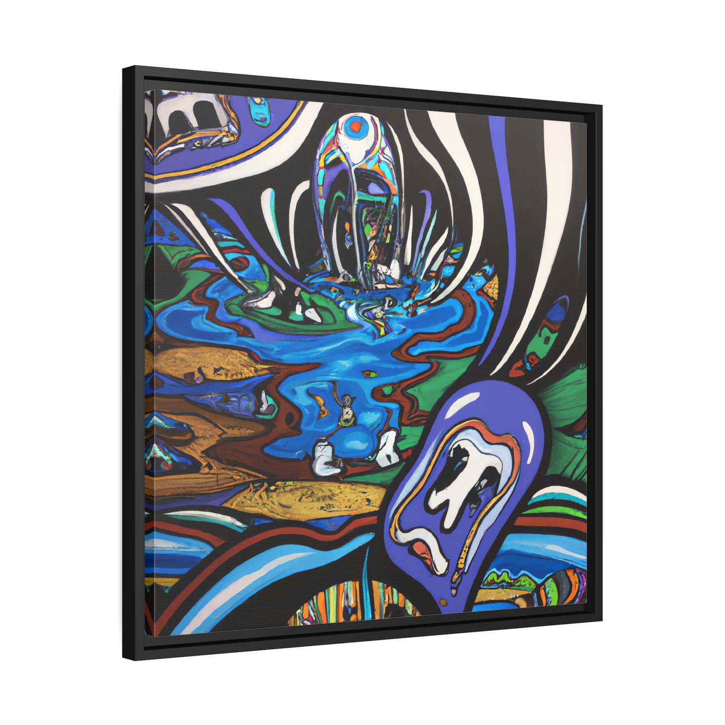 Edward Radcliffe - Framed Canvas