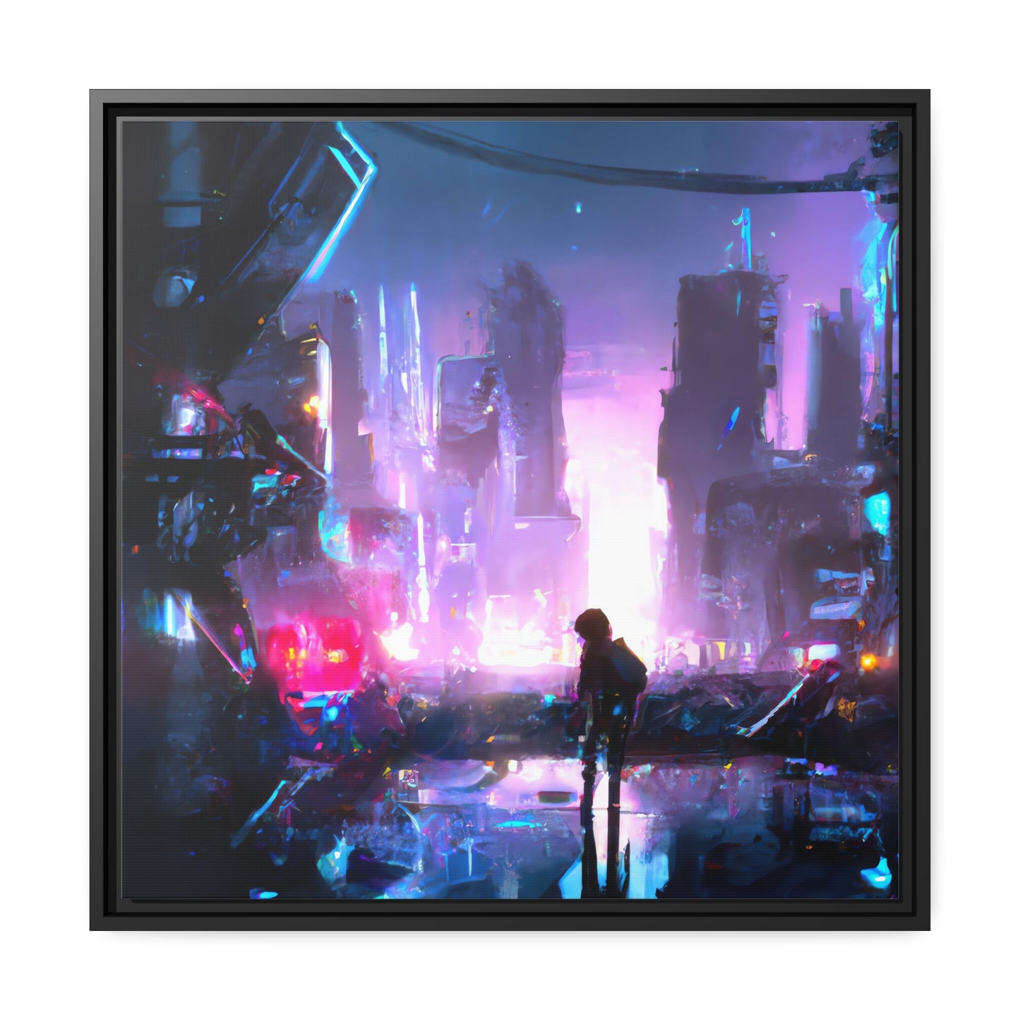 Adelaide van der Klueft - Framed Canvas