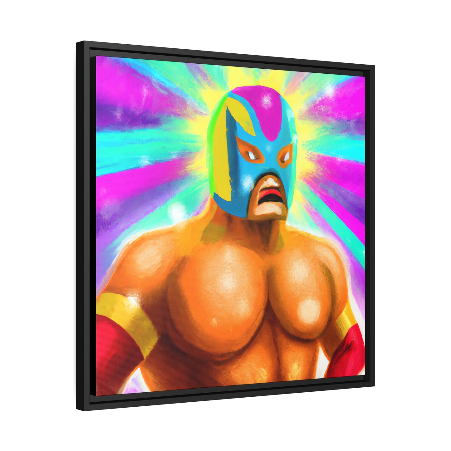 Andres Escalona de la Flor - Framed Canvas