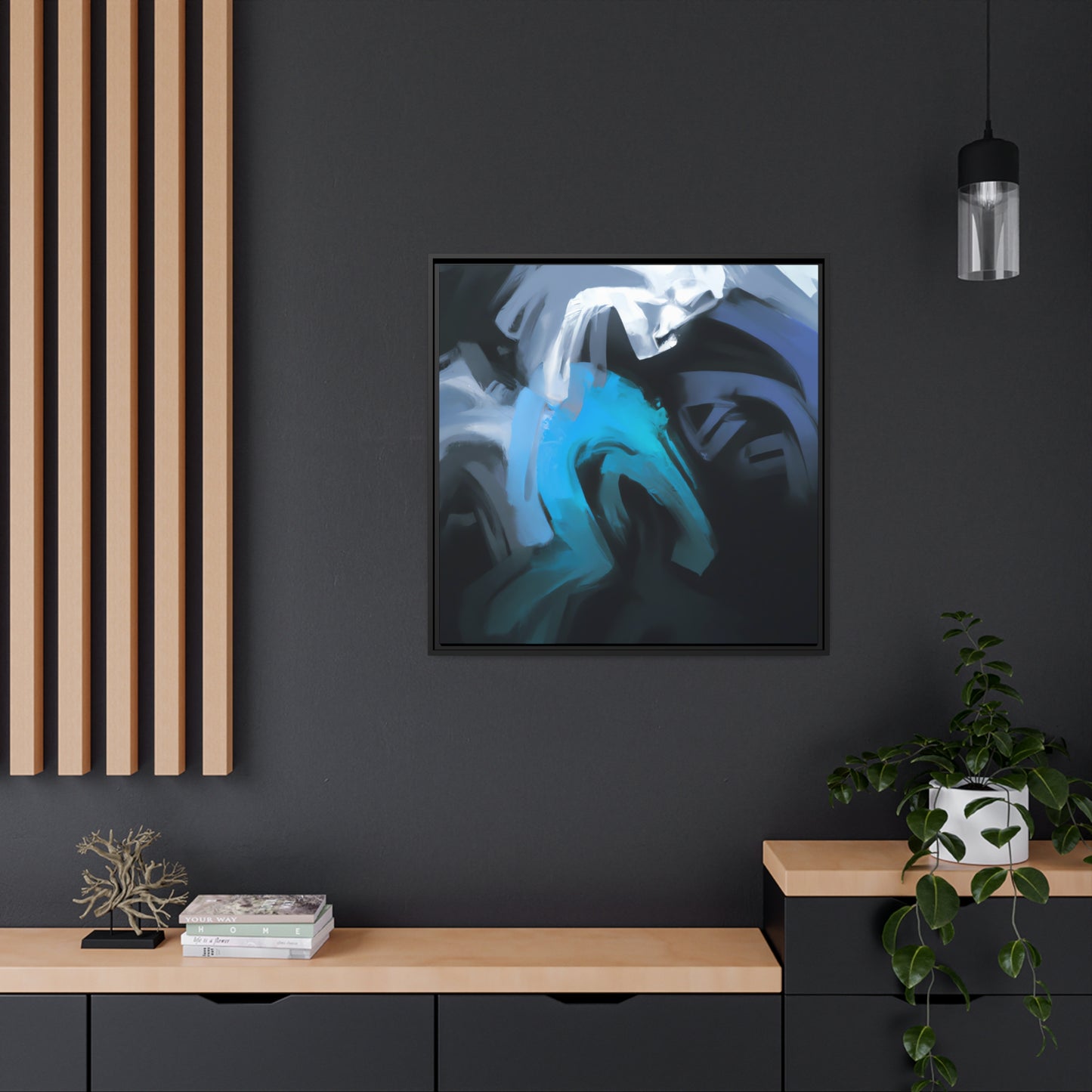 Adeline Hildegard - Framed Canvas