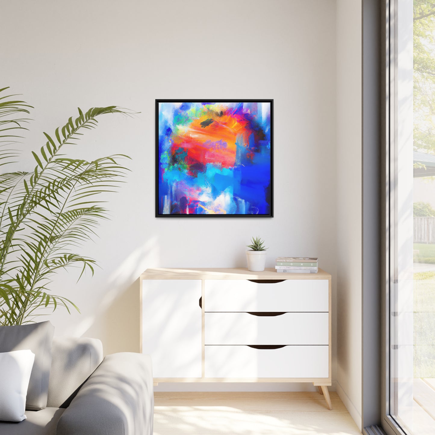 Violette Rowlandson - Framed Canvas