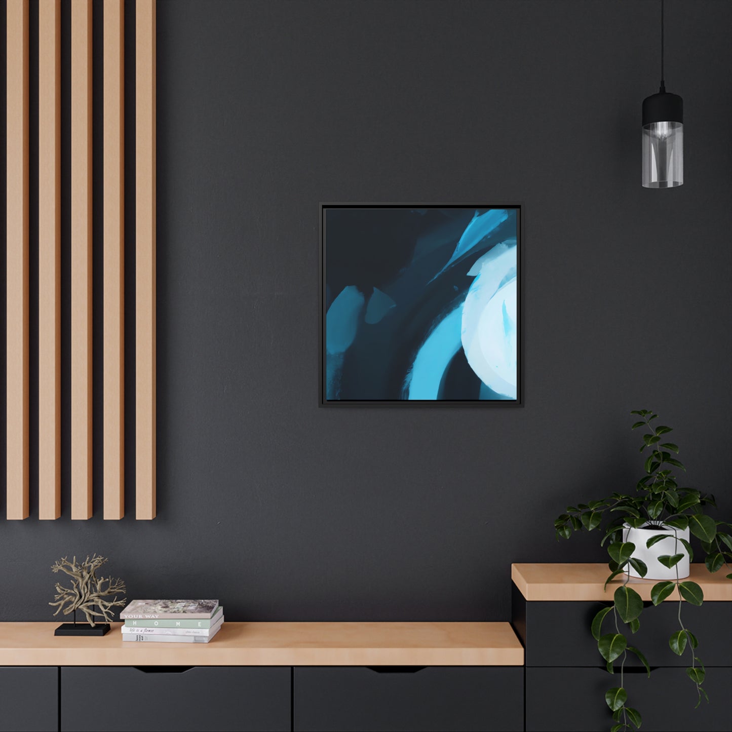 Joshua Ironbrush – Gerahmte Leinwand