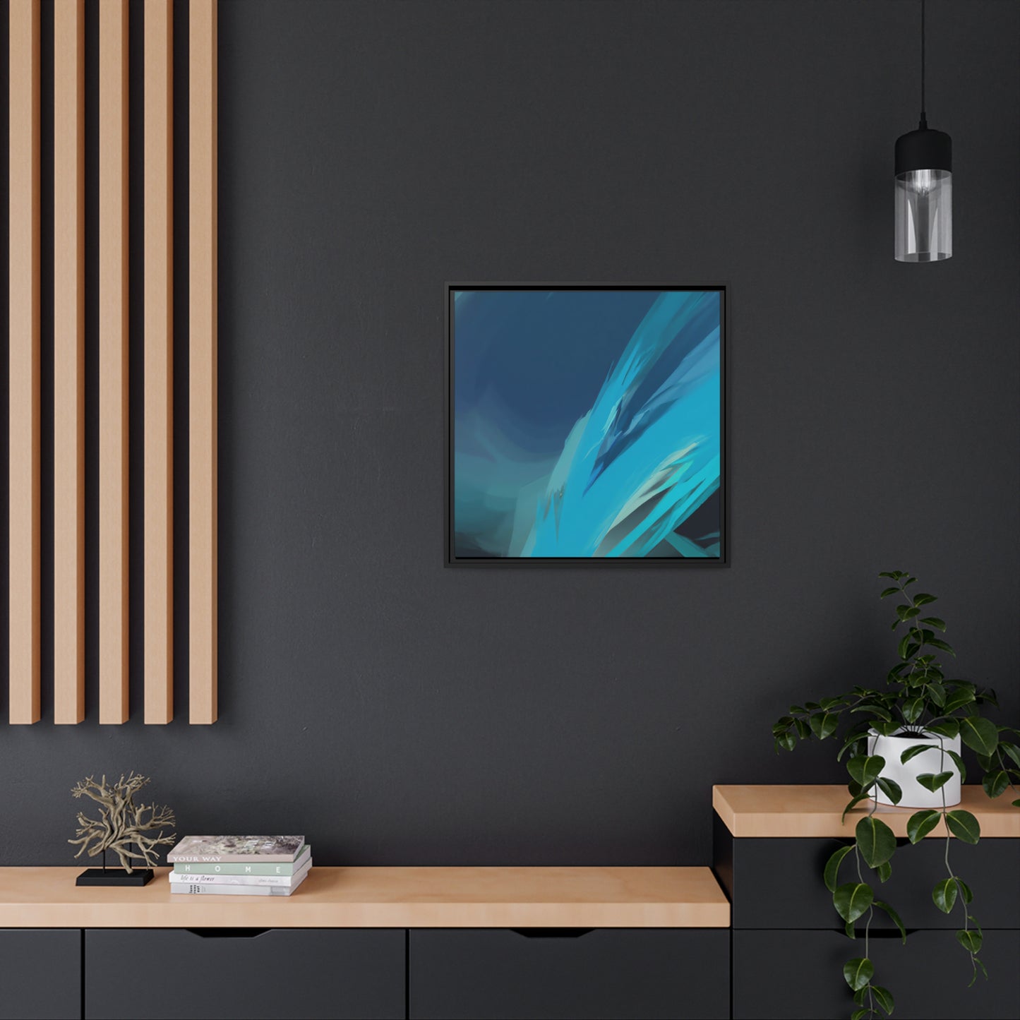 John M. Winters - Framed Canvas