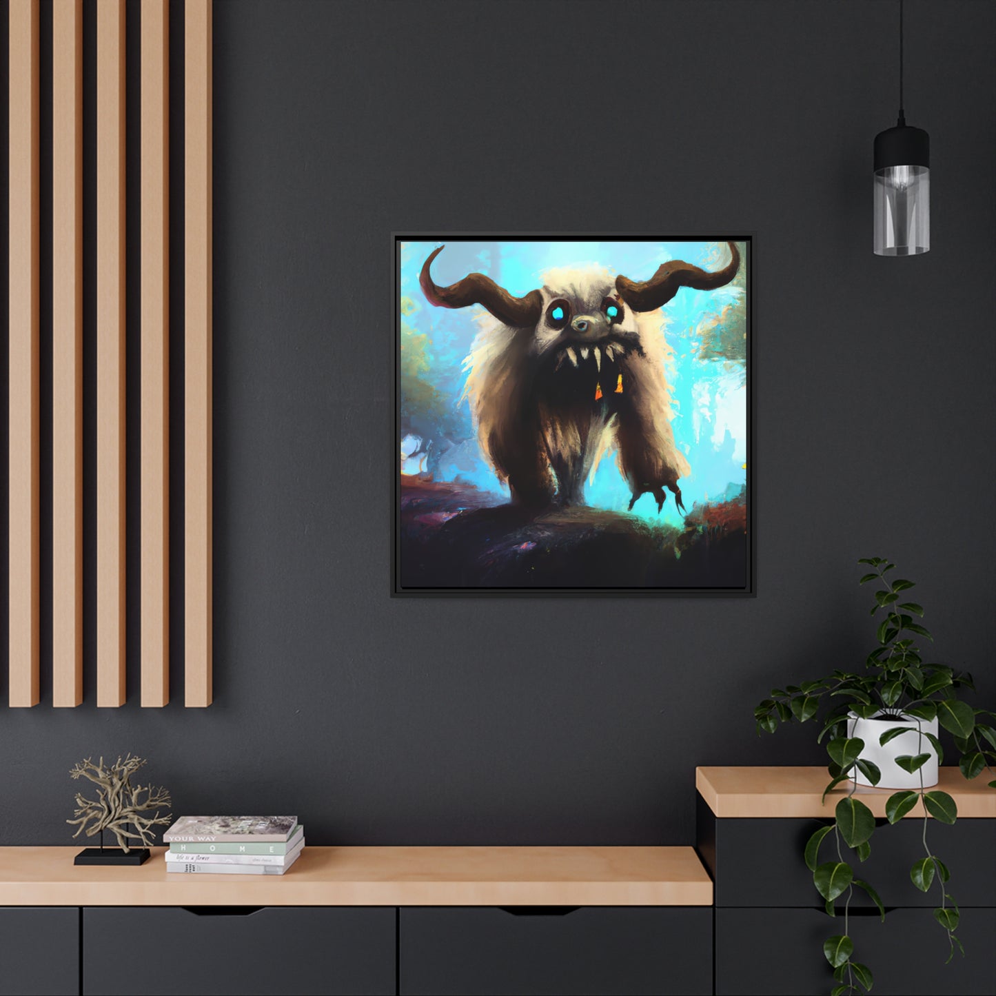 Veronique Devaux - Framed Canvas