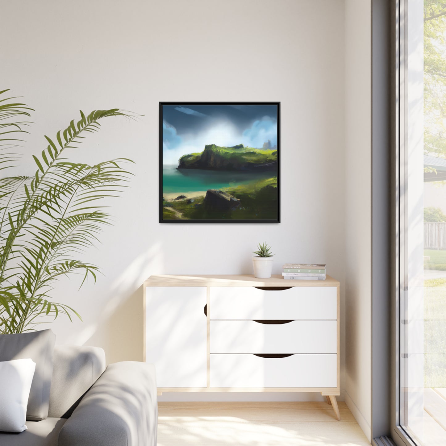 Liza van Beek - Framed Canvas