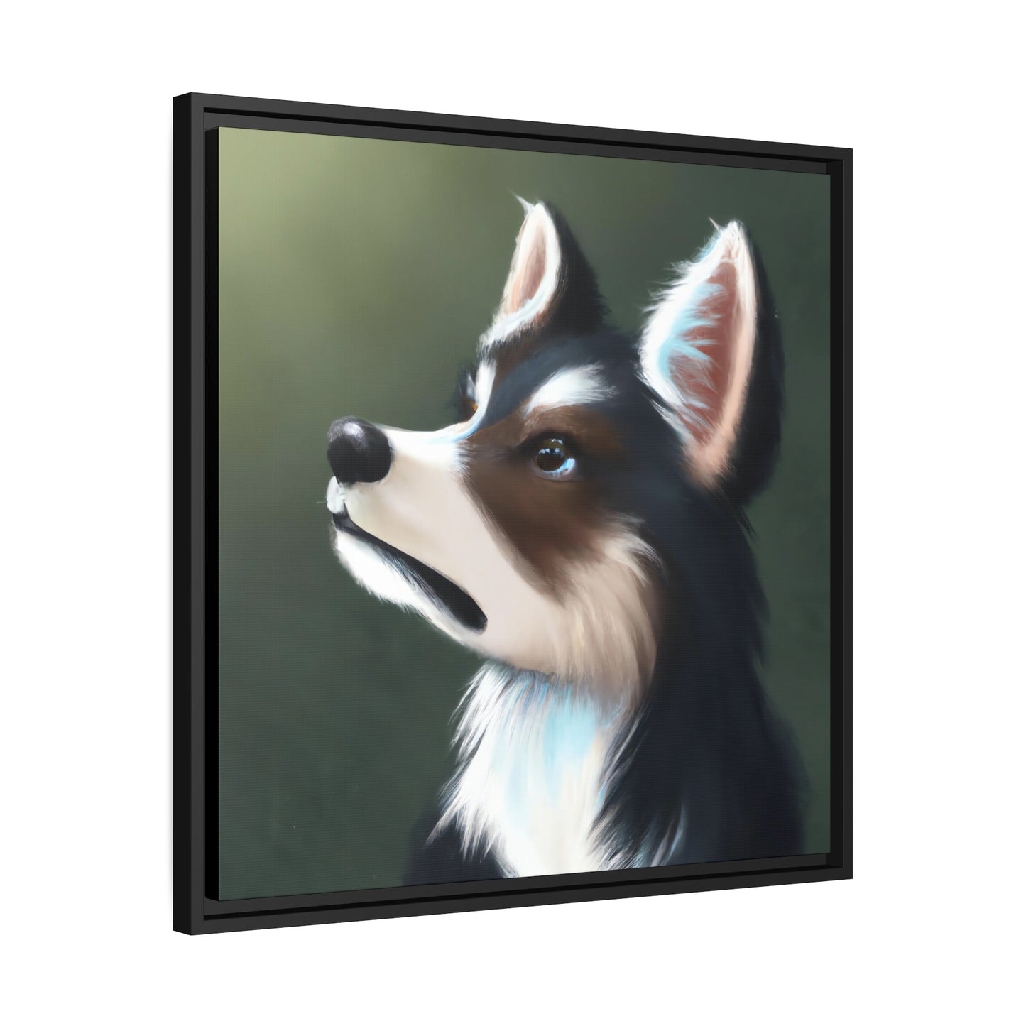 Johannes Amsel - Framed Canvas