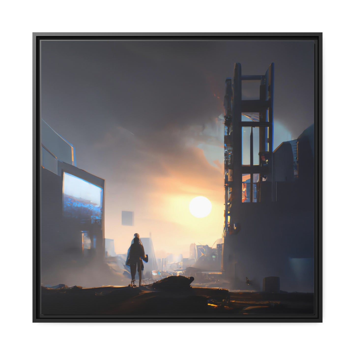 Abigail Davenport - Framed Canvas