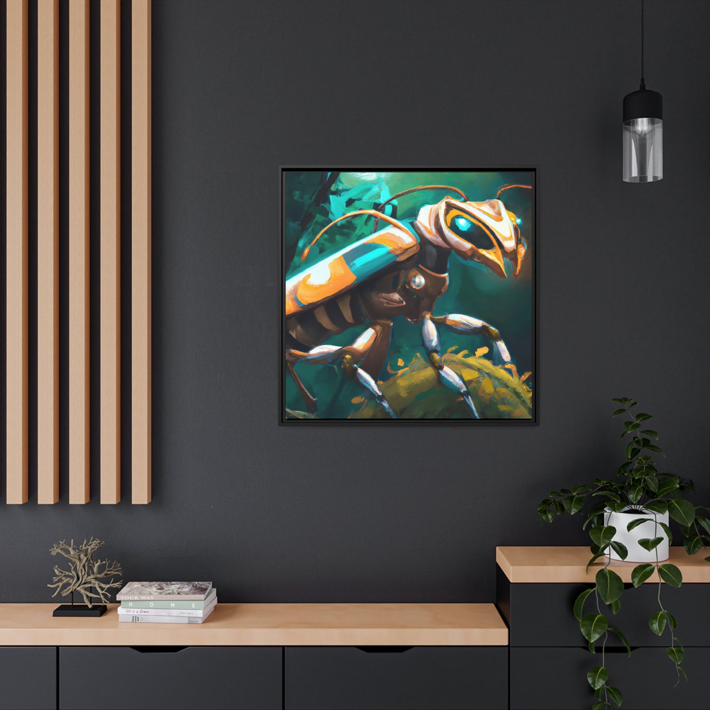 Cecilio Montesinosa - Framed Canvas