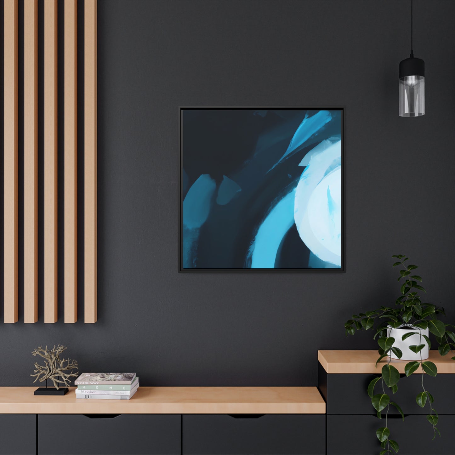 Joshua Ironbrush – Gerahmte Leinwand