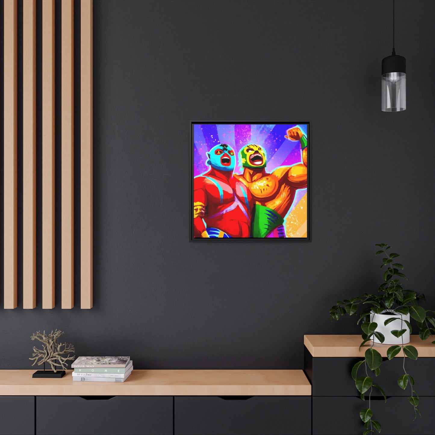 Mariana Palacios - Framed Canvas