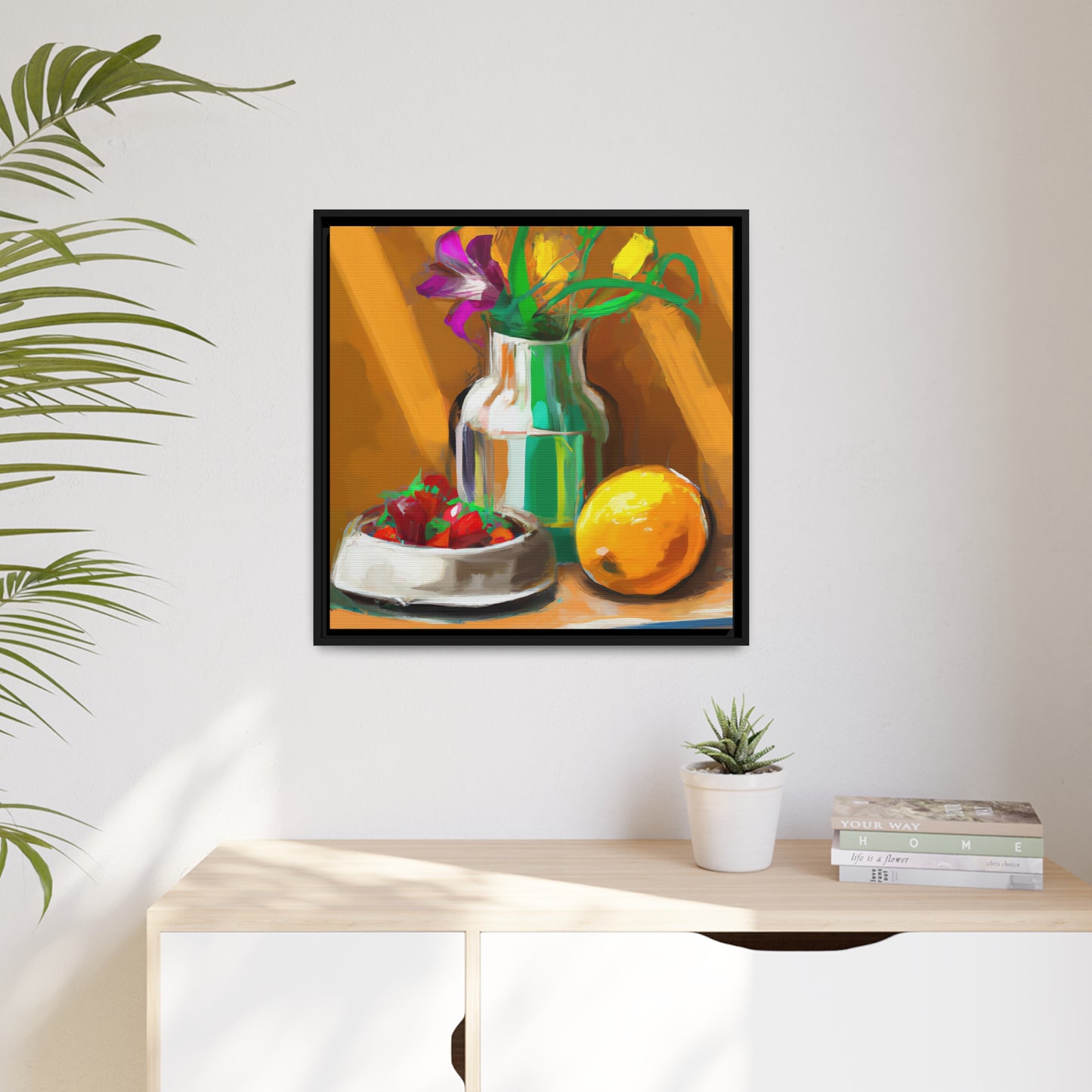 Evanora Lusterwood - Framed Canvas