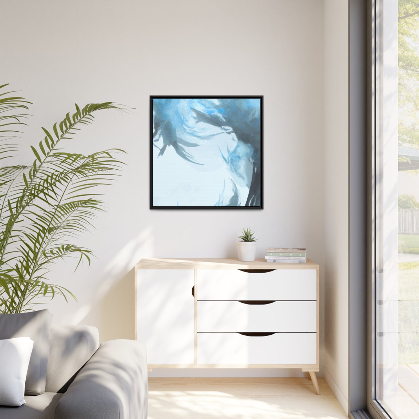 Claude de Vermeil – Gerahmte Leinwand